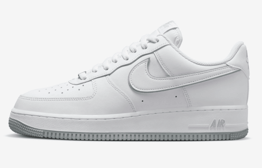 清爽简约小白鞋！这双空军一号可冲！ 货号：DV0788-100