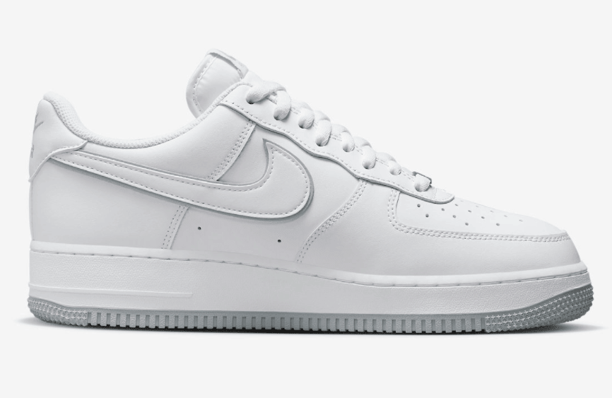 清爽简约小白鞋！这双空军一号可冲！ 货号：DV0788-100