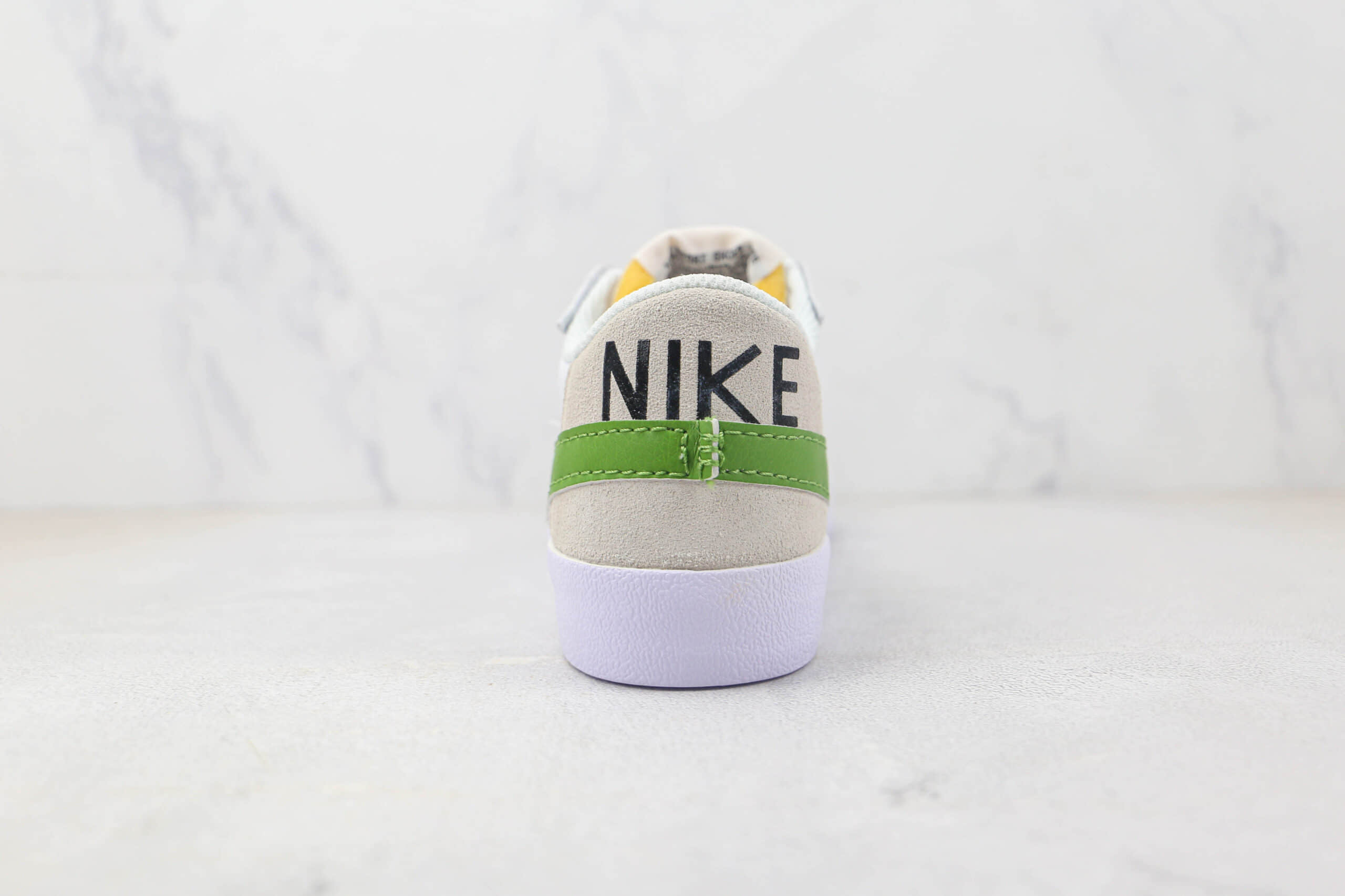 耐克Nike Blazer Low'77 Jumbo纯原版本白绿色低帮开拓者板鞋 耐克开拓者校园板鞋 货号:DV9122-131