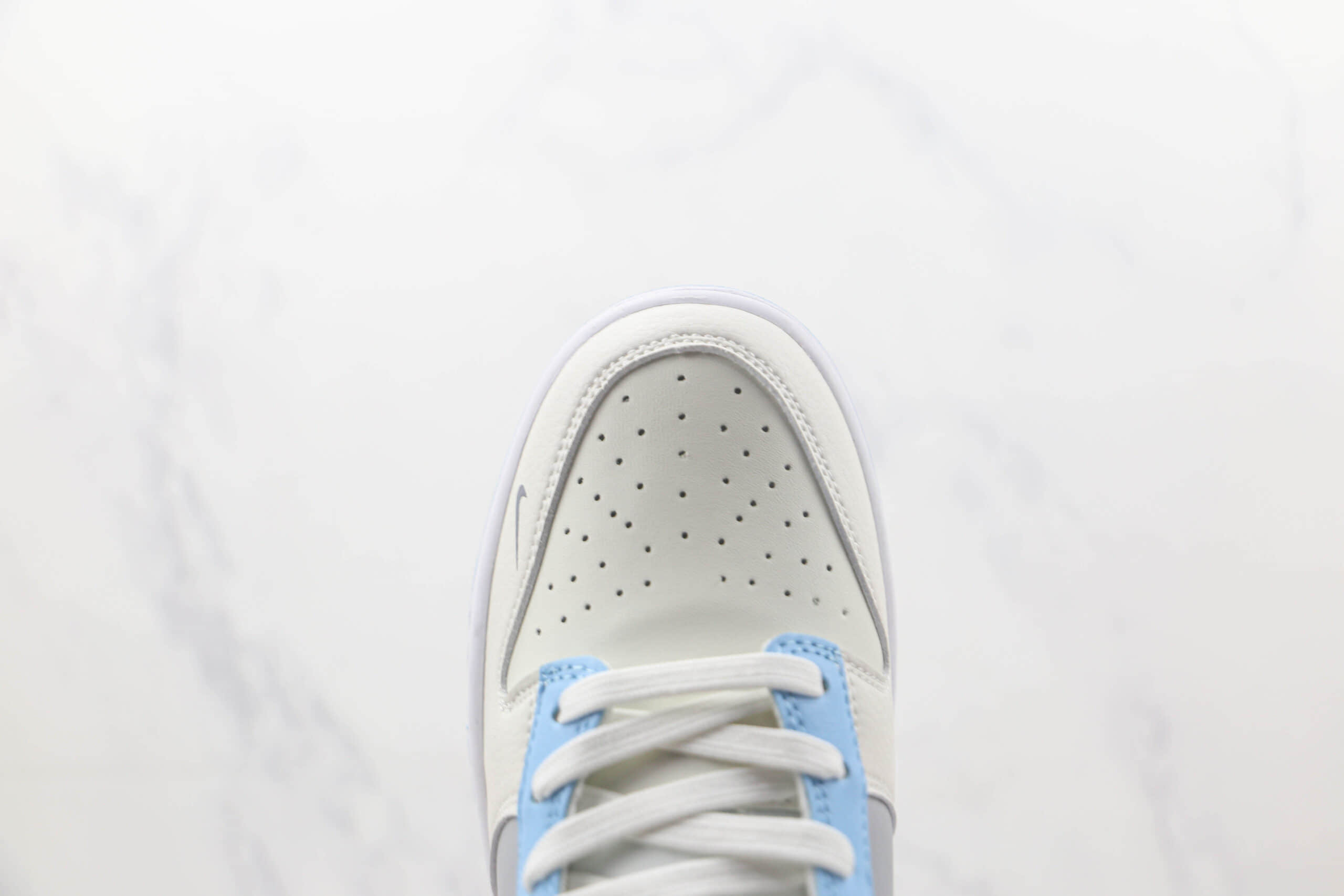 耐克Nike SB Dunk Low Dunk纯原版本低帮SB DUNK灰白蓝拼接板鞋 耐克DUNK工厂货源 货号:FB1843-141
