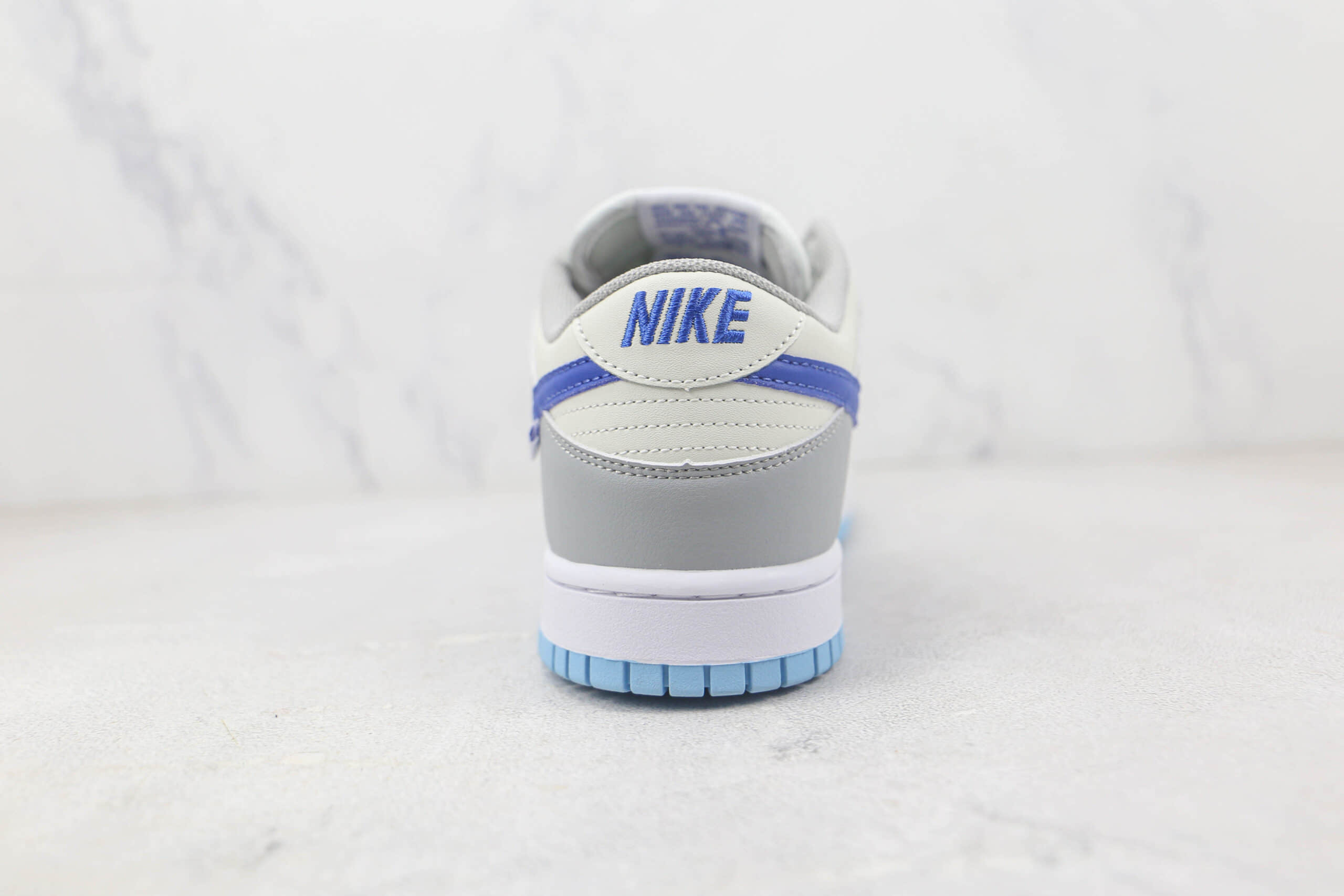 耐克Nike SB Dunk Low Dunk纯原版本低帮SB DUNK灰白蓝拼接板鞋 耐克DUNK工厂货源 货号:FB1843-141