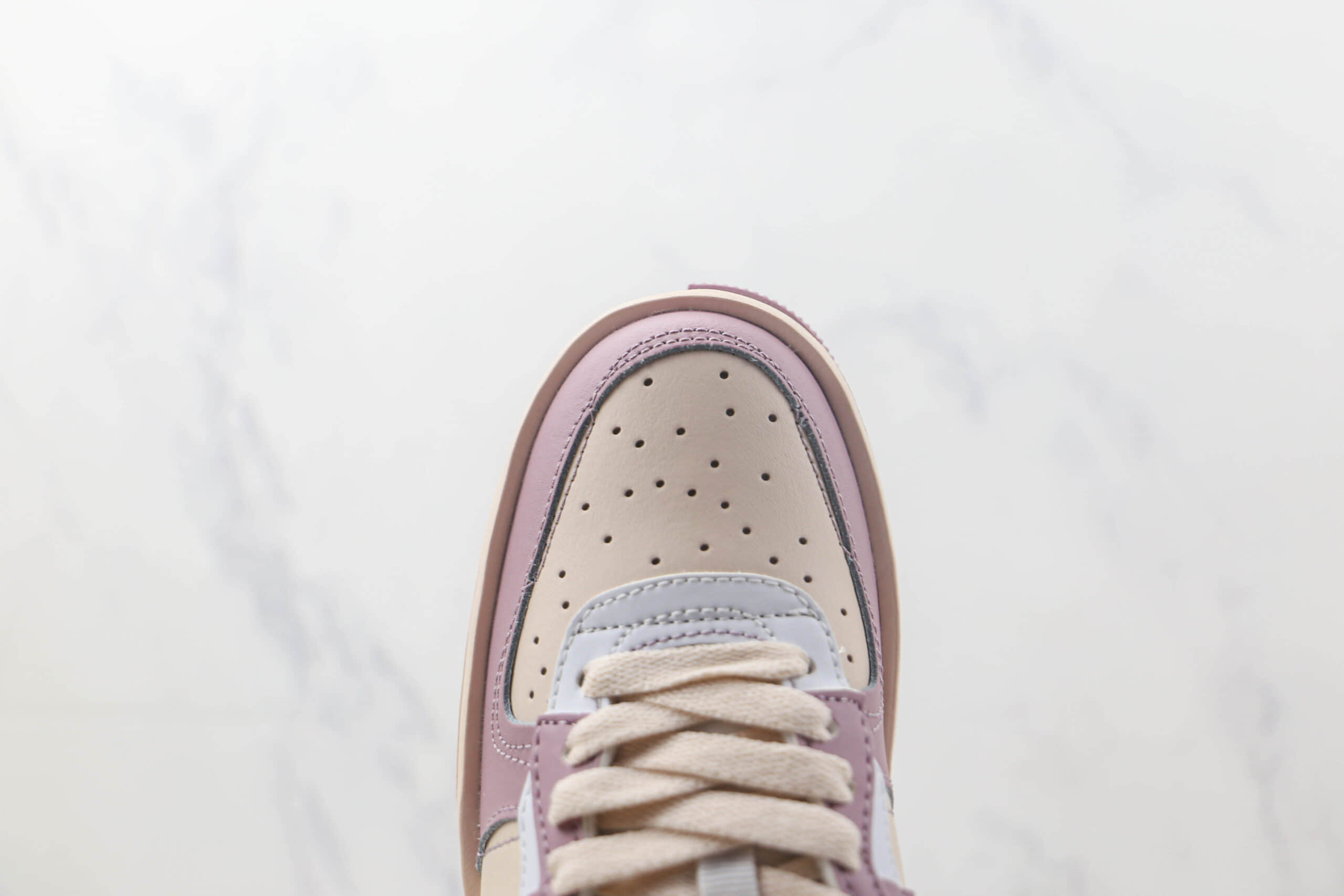 耐克Nike Air Force 1 '07 Low纯原版本低帮空军一号糖果屋拼接马卡龙板鞋 耐克空军一号系列板鞋 货号:CW6688-609
