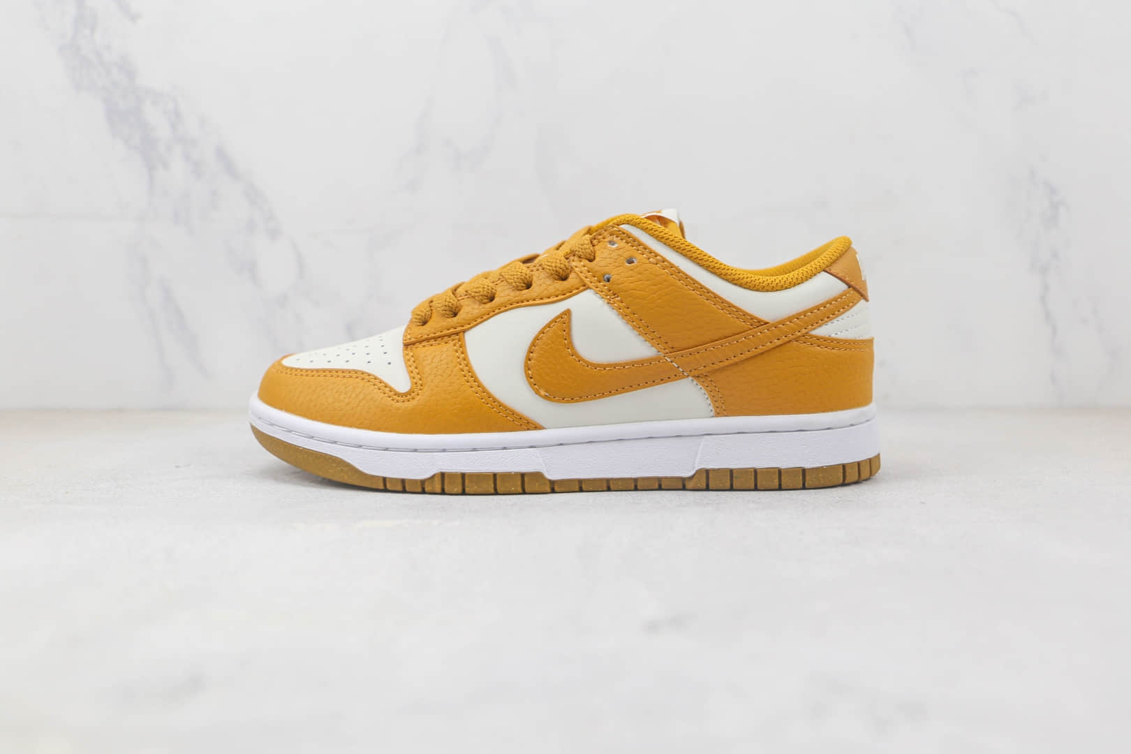 耐克Nike SB Dunk Low Dunk纯原版本低帮SB DUNK小麦白棕色板鞋 耐克DUNK校园板鞋 货号:DN1431-001