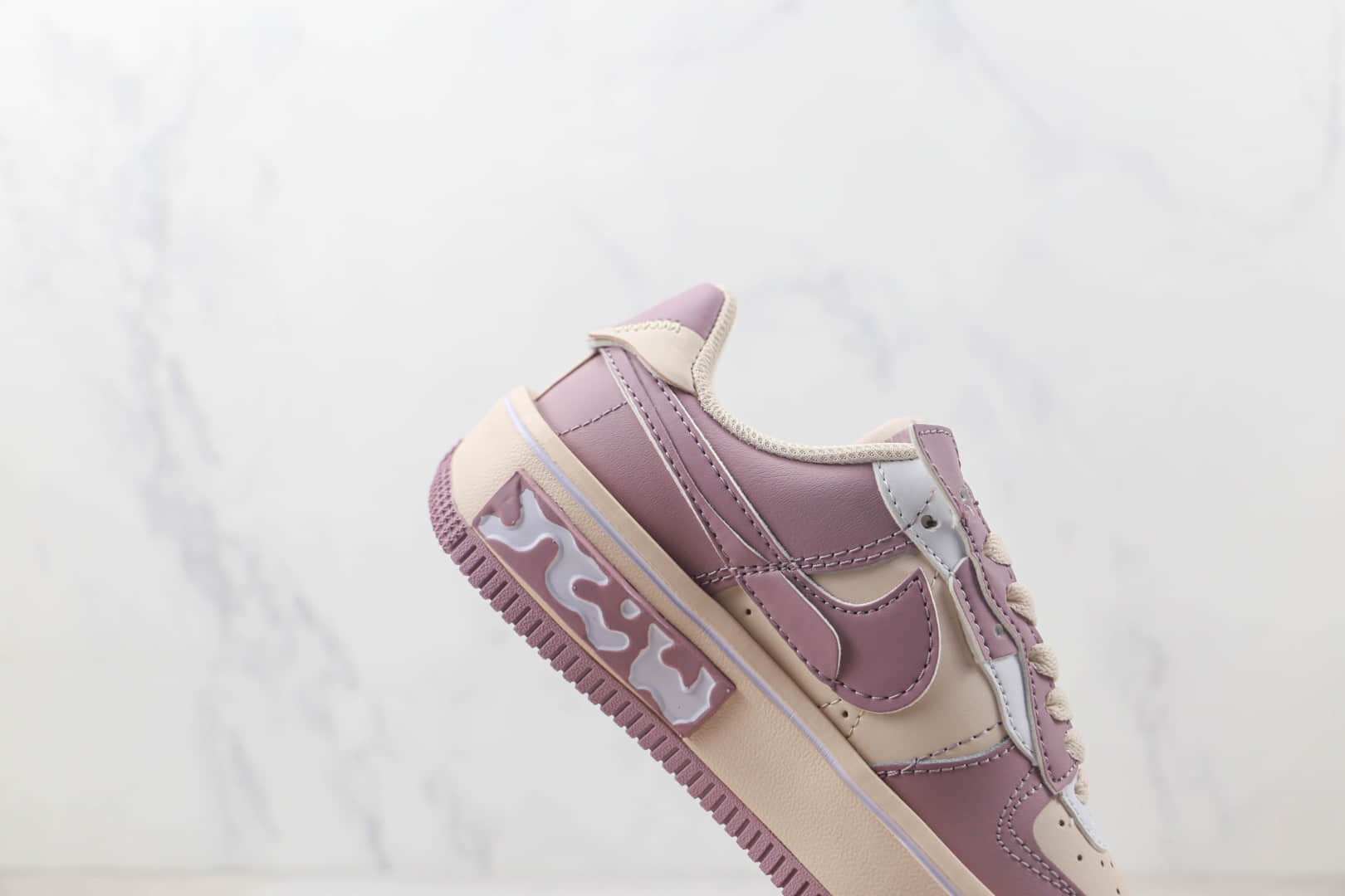 耐克Nike Air Force 1 '07 Low纯原版本低帮空军一号糖果屋拼接马卡龙板鞋 耐克空军一号系列板鞋 货号:CW6688-609