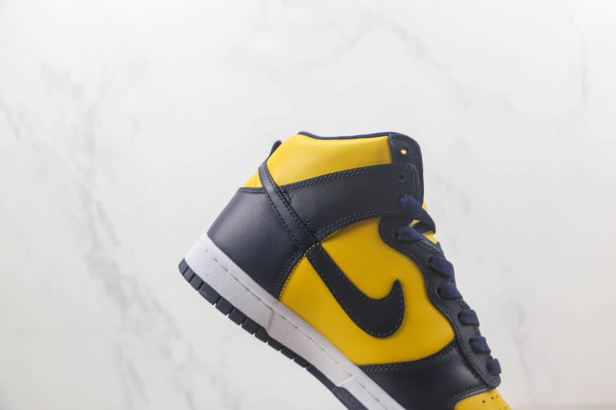 耐克Nike Dunk High Michigan纯原版本高帮DUNK密歇根黄色板鞋 耐克高帮DUNK板鞋 货号：CZ8149-700