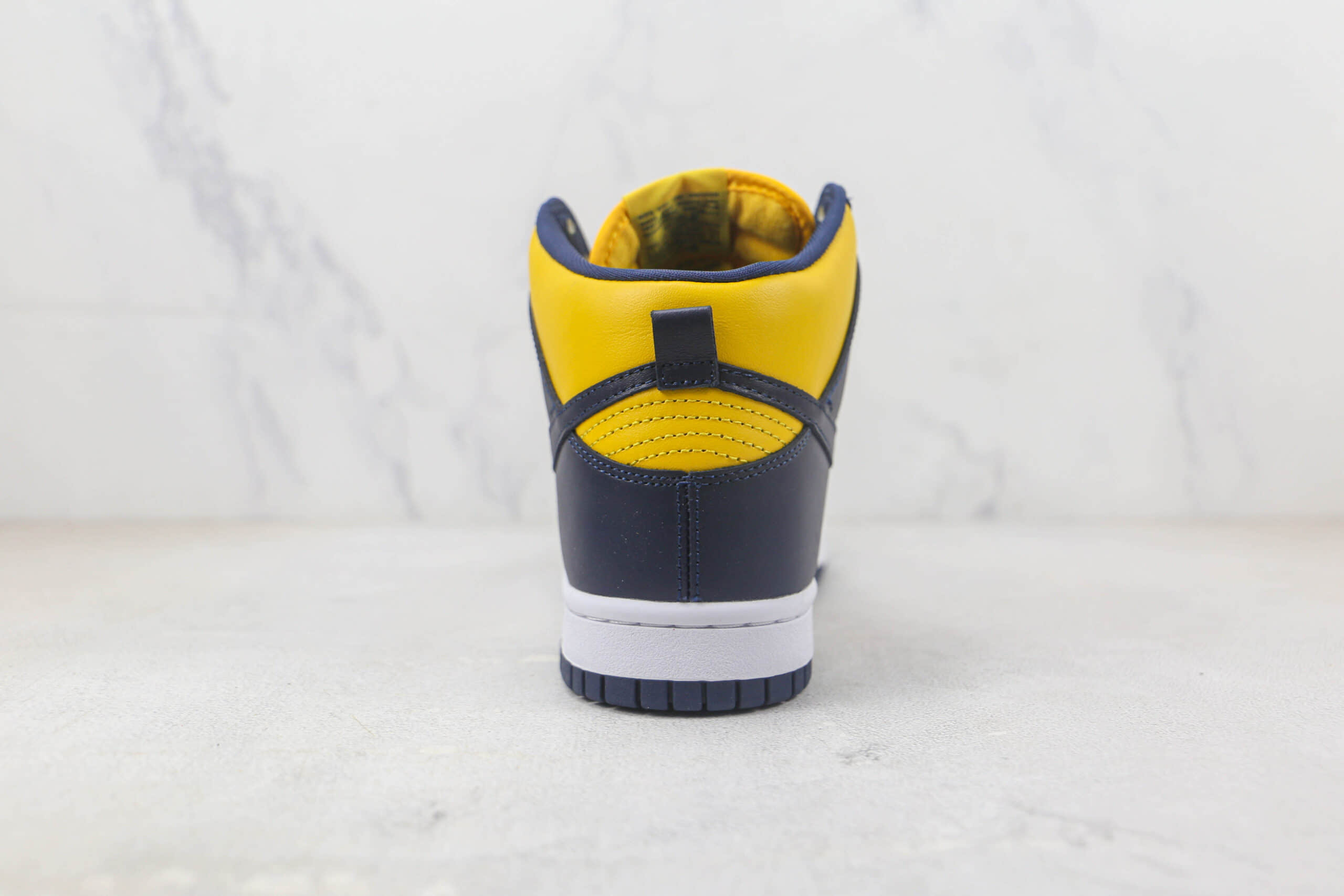 耐克Nike Dunk High Michigan纯原版本高帮DUNK密歇根黄色板鞋 耐克高帮DUNK板鞋 货号：CZ8149-700