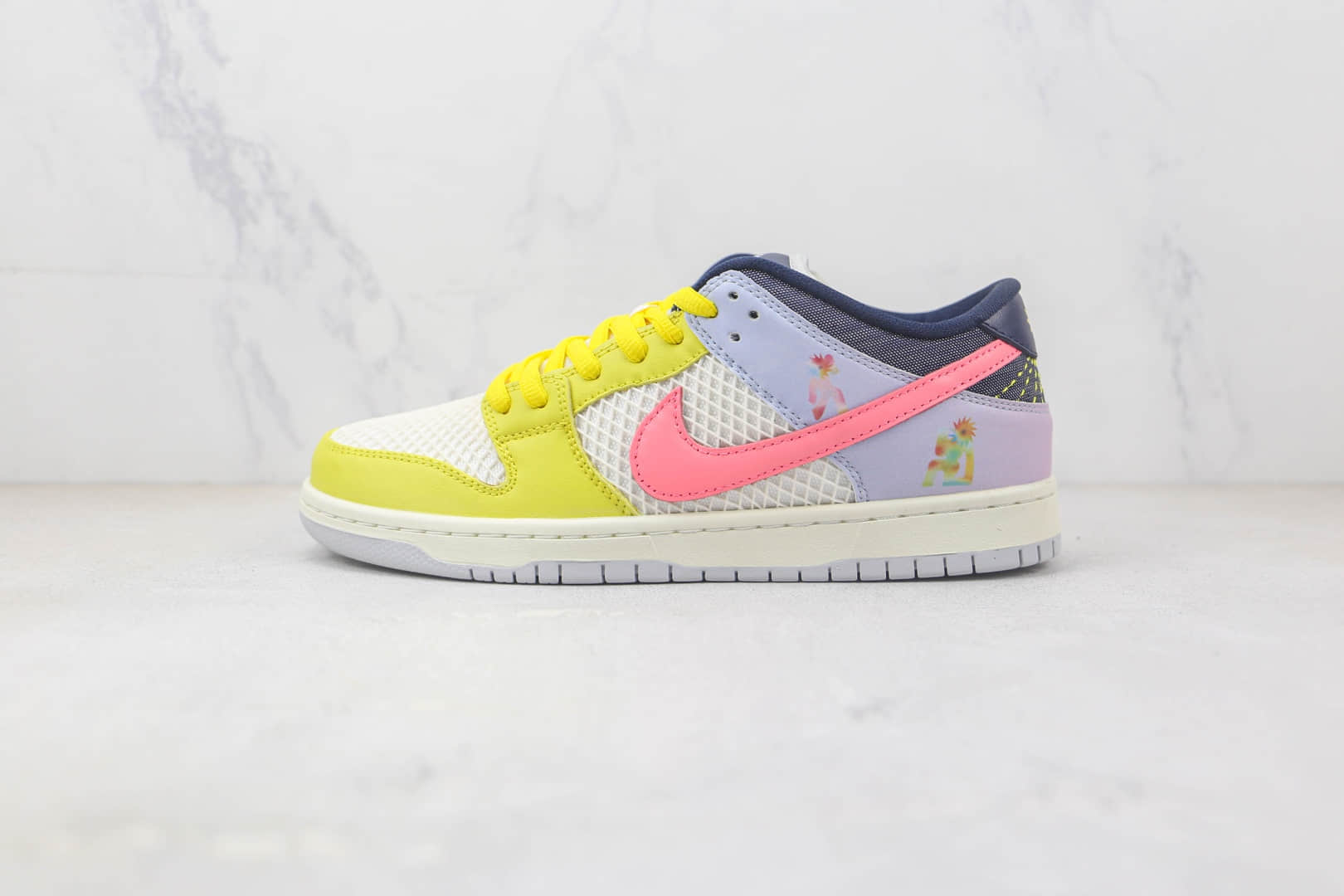 耐克Nike SB Dunk Low Be True纯原版本低帮DUNK黄白色板鞋 耐克DUNK校园板鞋 货号:DX5933-900