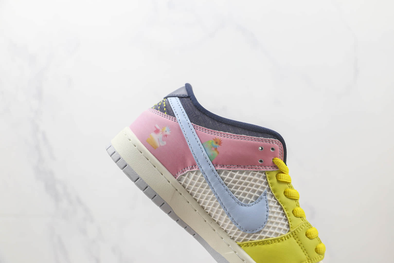 耐克Nike SB Dunk Low Be True纯原版本低帮DUNK黄白色板鞋 耐克DUNK校园板鞋 货号:DX5933-900