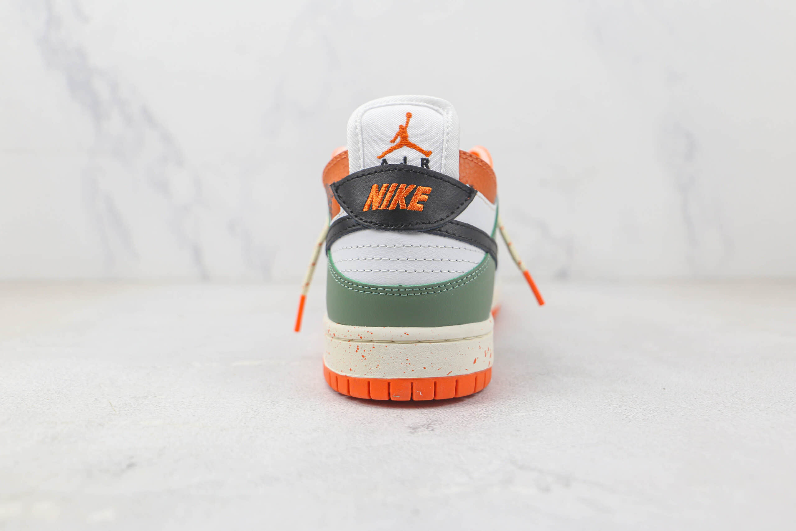 耐克Nike SB Dunk HIGH PRO纯原版本低帮SB DUNK蓝白绿色断钩板鞋 耐克DUNK校园板鞋 货号:BQ6817-035