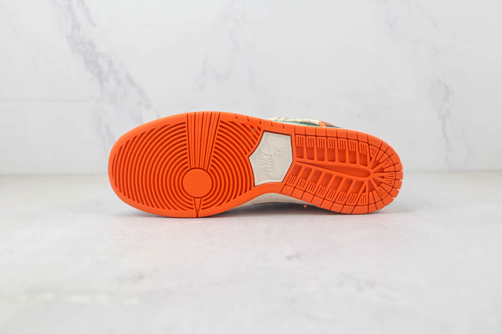 耐克Nike SB Dunk HIGH PRO纯原版本低帮SB DUNK蓝白绿色断钩板鞋 耐克DUNK校园板鞋 货号:BQ6817-035