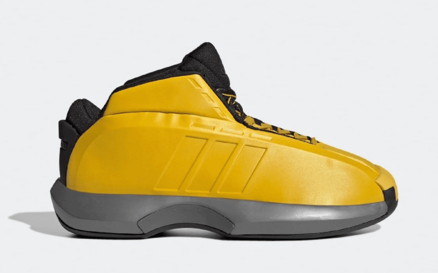 科比战靴又一元年配色回归！adidas Crazy 1“湖人黄”后天发售！ 货号：GY3808