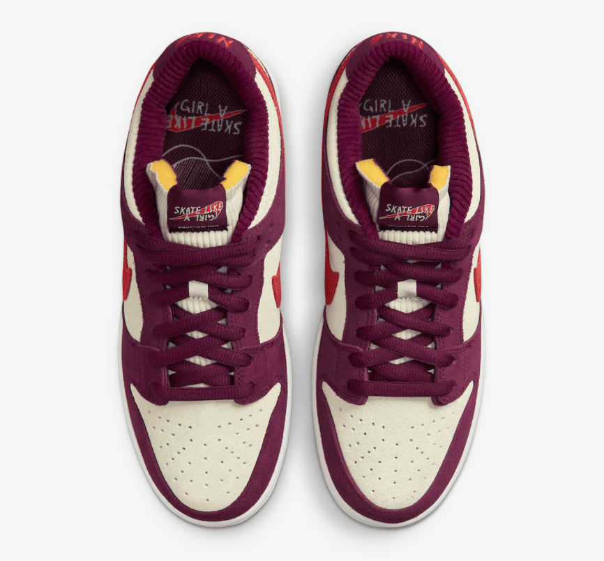 Skate Like a Girl x Nike SB联名10月17日发售!质感出色! 货号:DX4589-600