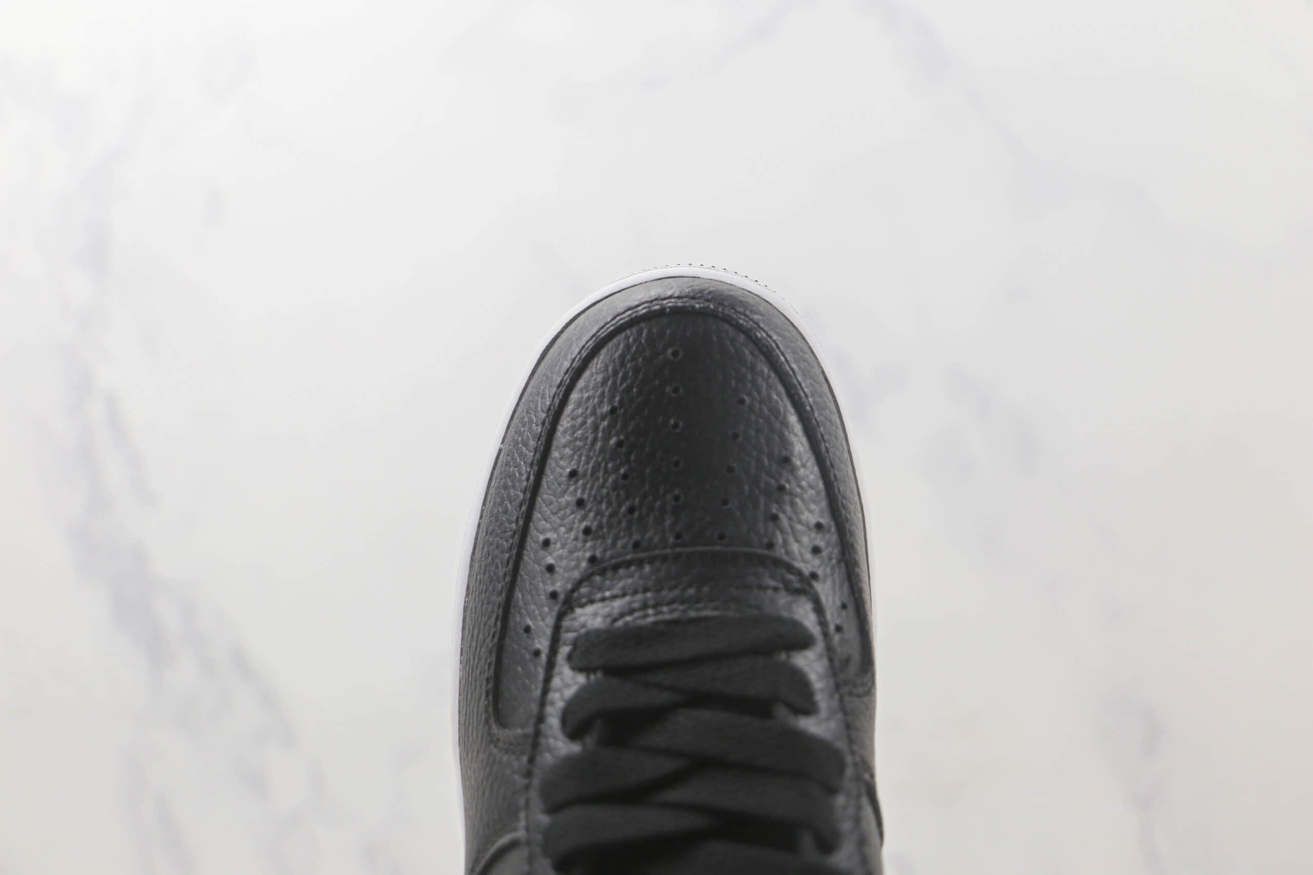 耐克Nike Air Force 1 Low 07纯原版本低帮空军一号黑白拼接配色板鞋 耐克空军一号校园板鞋 货号：AO2439-001