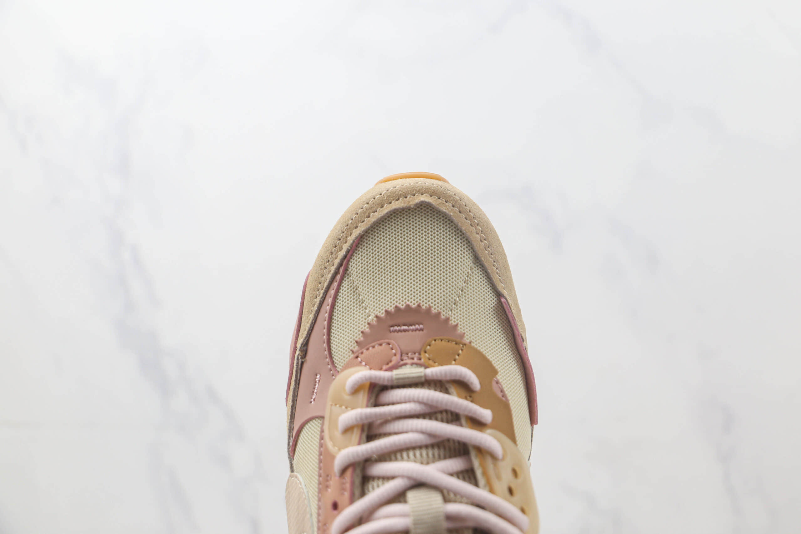 耐克Nike Air Max 90纯原版本棕粉色Max90气垫鞋 耐克Max90校园气垫鞋 货号:DM9922-100