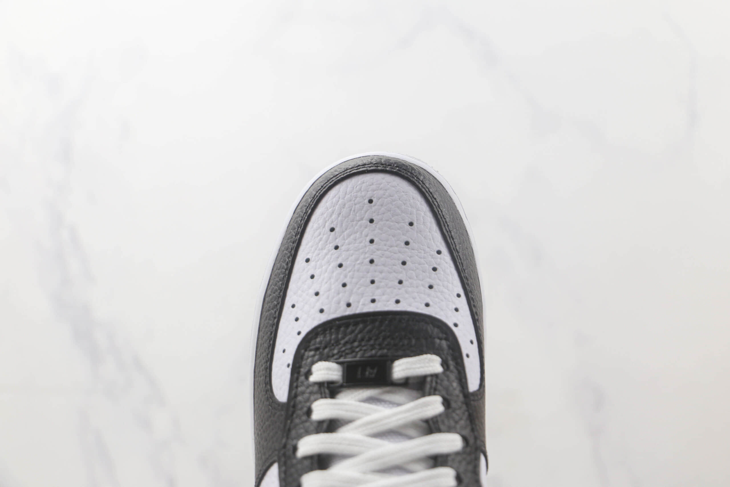 耐克Nike Air Force 1 Low 07纯原版本空军一号AF1黑白拼接板鞋 耐克空军一号校园板鞋 货号:DX3115-100