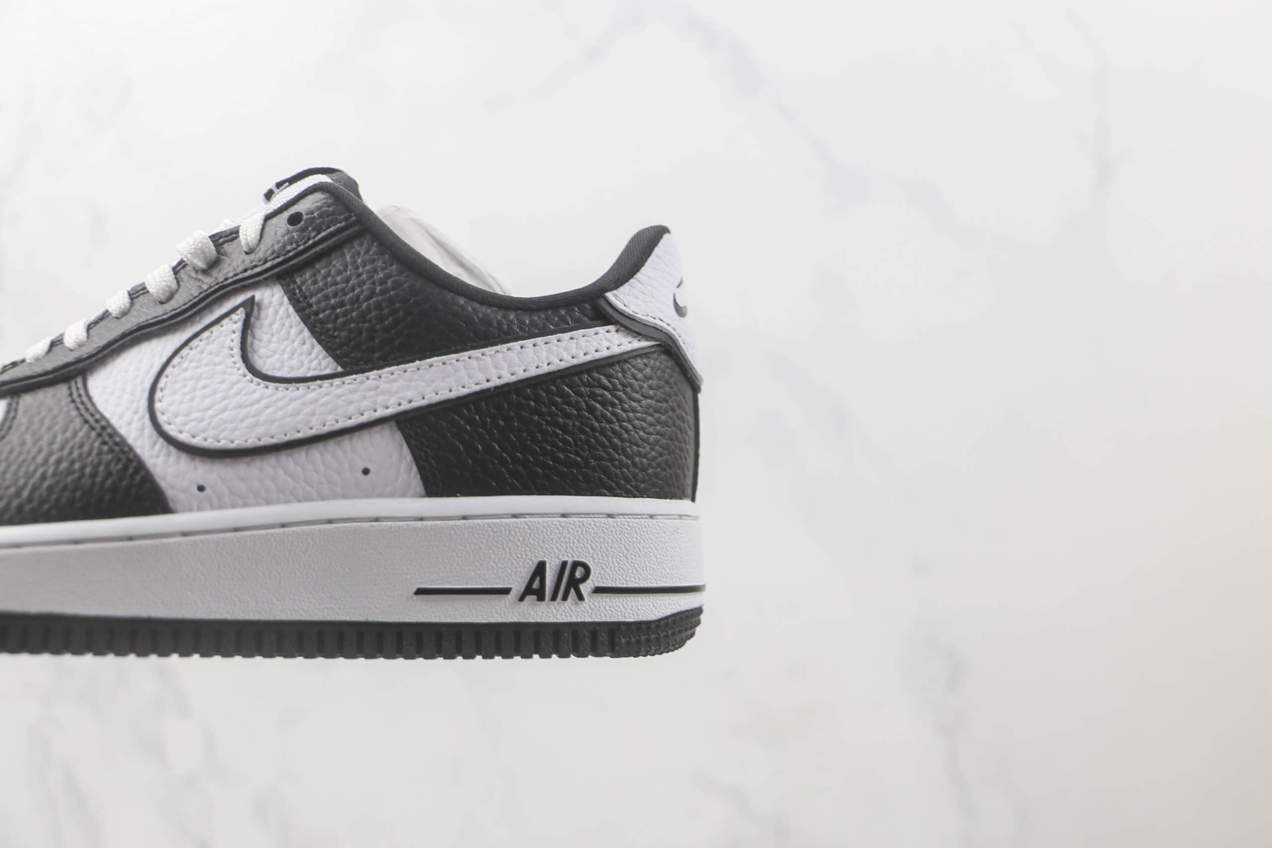 耐克Nike Air Force 1 Low 07纯原版本空军一号AF1黑白拼接板鞋 耐克空军一号校园板鞋 货号:DX3115-100