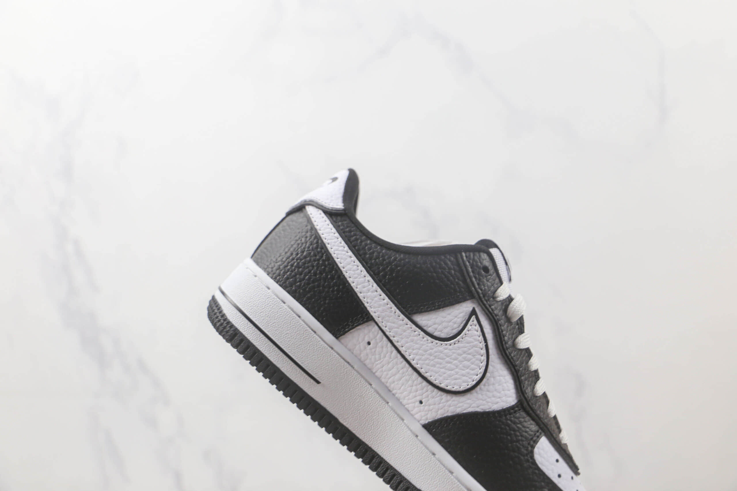耐克Nike Air Force 1 Low 07纯原版本空军一号AF1黑白拼接板鞋 耐克空军一号校园板鞋 货号:DX3115-100