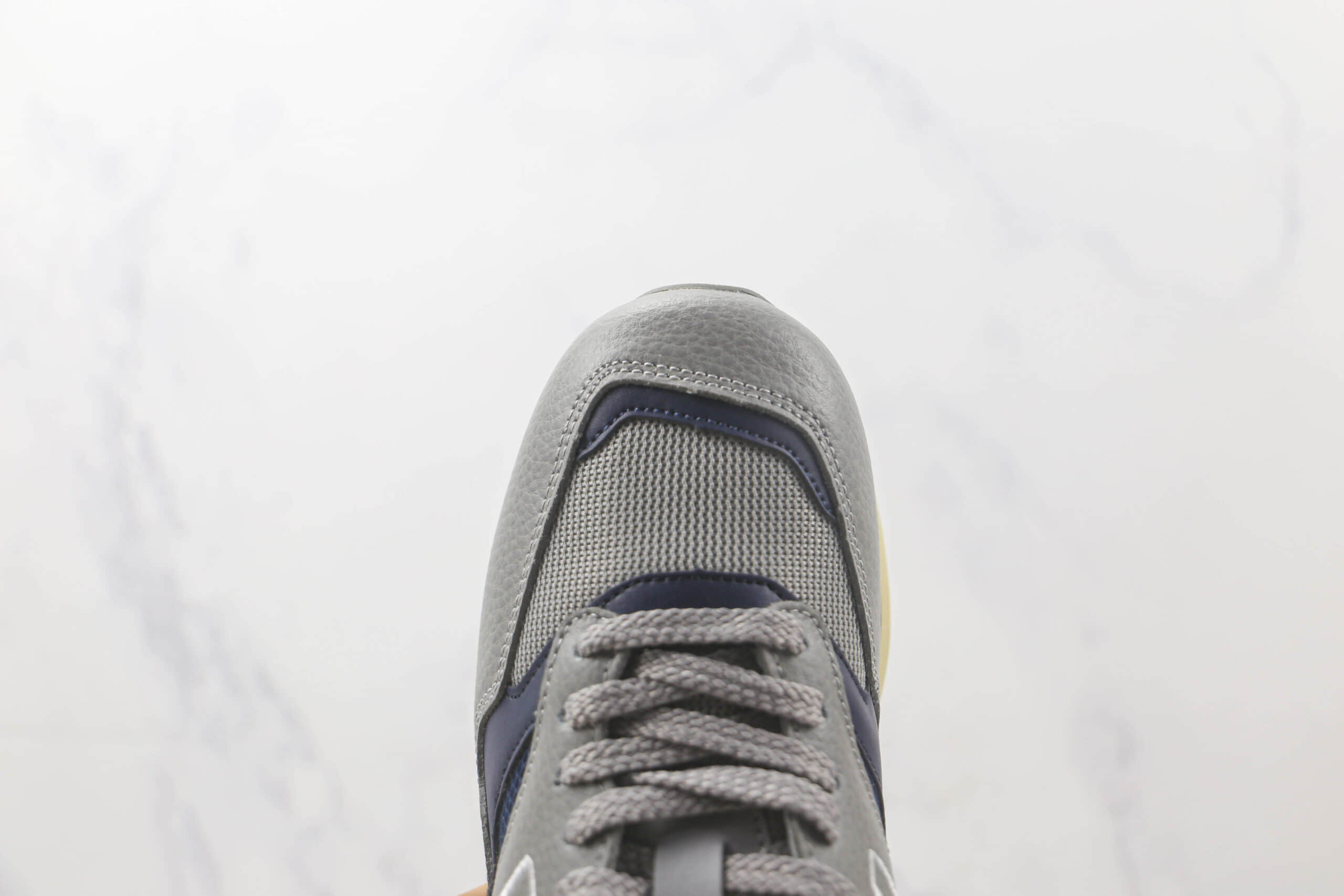 新百伦New Balance Made in UK M1500 x Beams x PaperBoy三方联名款纯原版本NB1500麂皮灰蓝鸳鸯老爹鞋 新百伦三方联名款NB1500老爹鞋 货号:M1500UKF