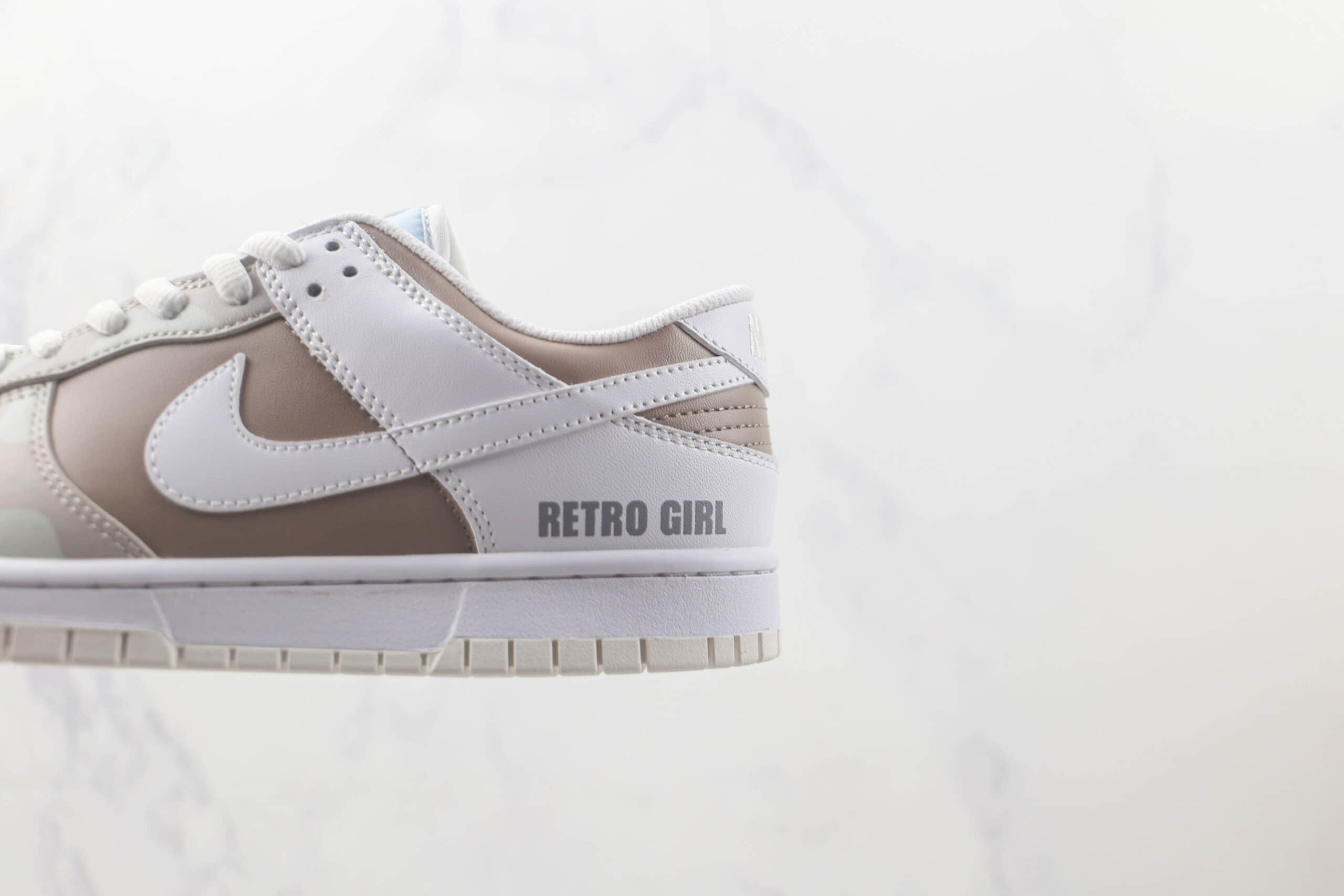 耐克Nike SB Dunk Low Dunk纯原版本低帮SB DUNK白棕色板鞋 莆田天花板DUNK系列 货号:NY3325-203