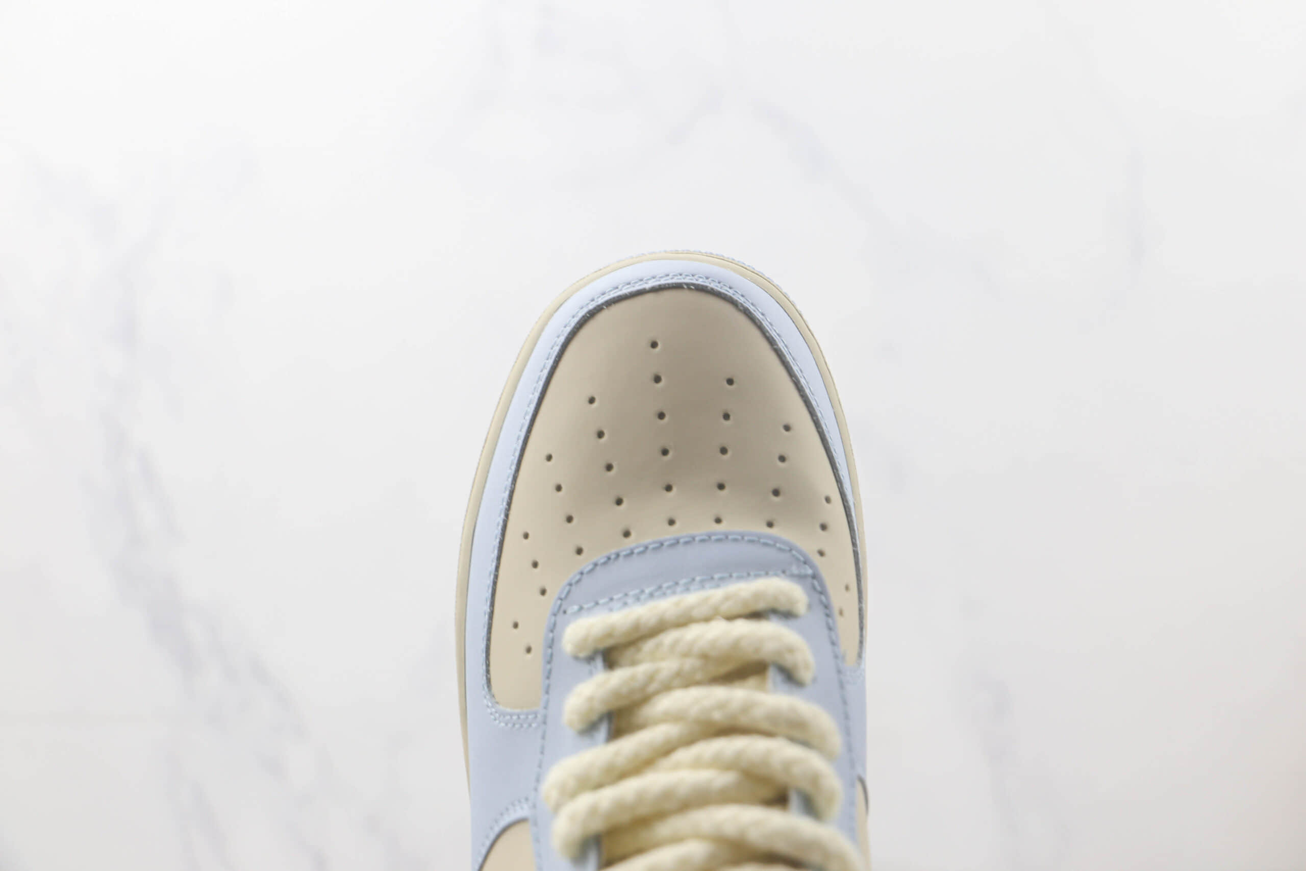 耐克Nike Air Force 1 Low 07 Jade Hare纯原版本低帮空军一号玉兔蓝紫黄配色板鞋 耐克空军一号定制款 货号:CW0088-111