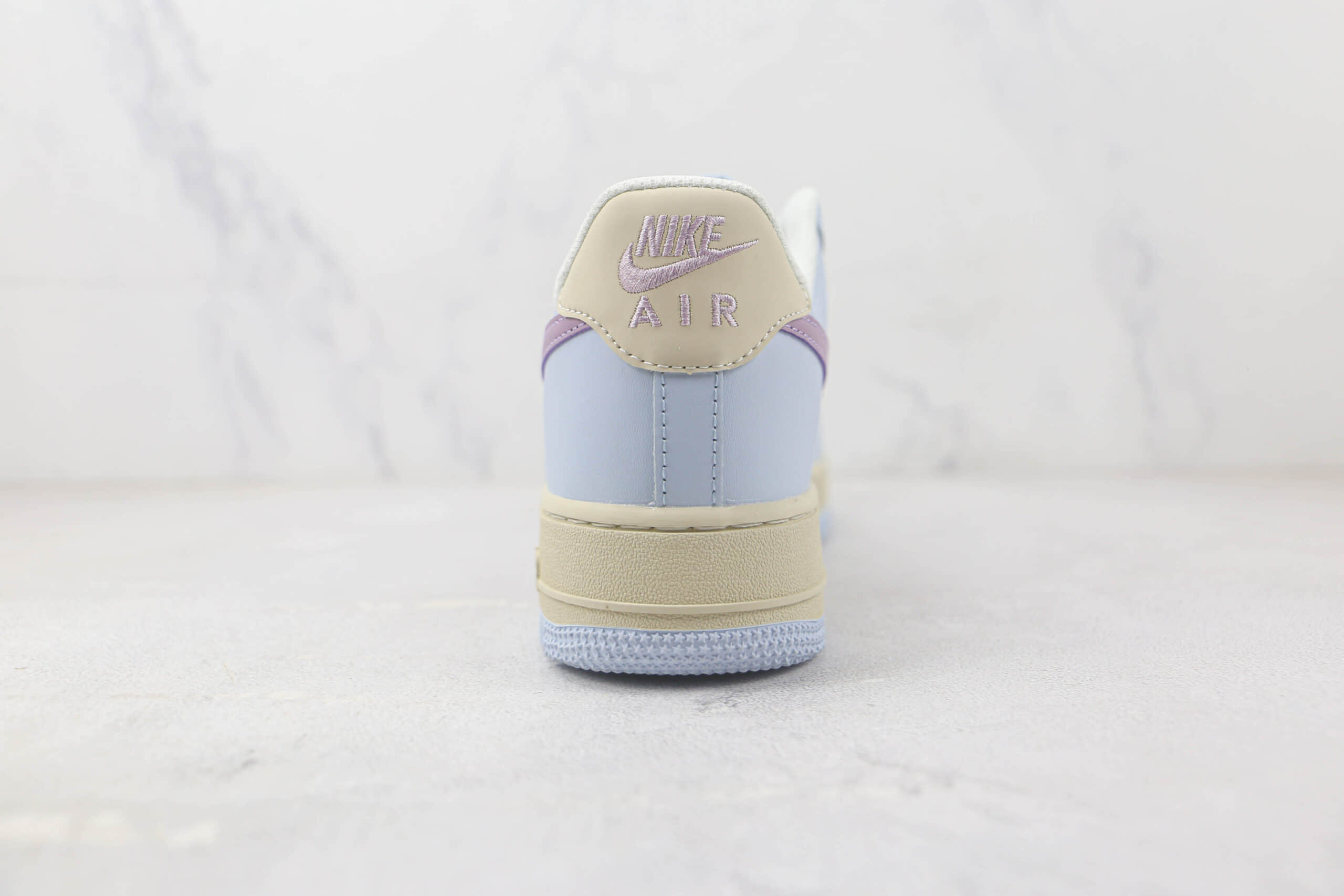 耐克Nike Air Force 1 Low 07 Jade Hare纯原版本低帮空军一号玉兔蓝紫黄配色板鞋 耐克空军一号定制款 货号:CW0088-111