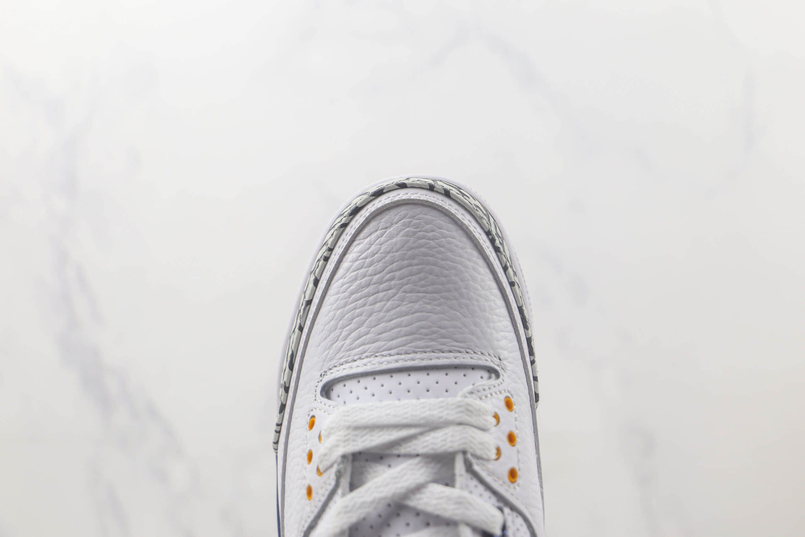乔丹Air jordan 3 Retro Tinker NrgHJ纯原版本白蓝色AJ3爆裂纹篮球鞋 莆田天花板AJ系列篮球鞋 货号:CT8532-148