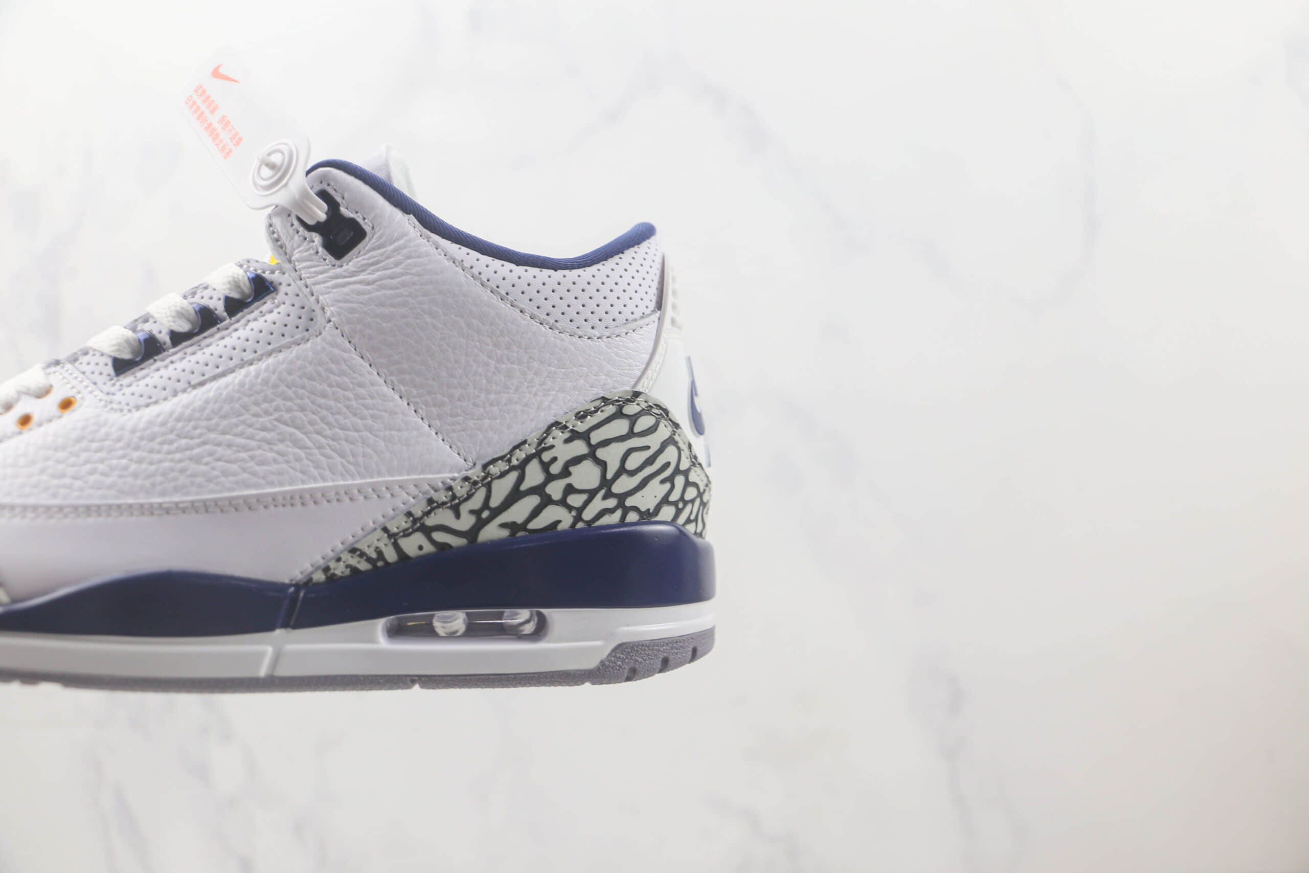 乔丹Air jordan 3 Retro Tinker NrgHJ纯原版本白蓝色AJ3爆裂纹篮球鞋 莆田天花板AJ系列篮球鞋 货号:CT8532-148