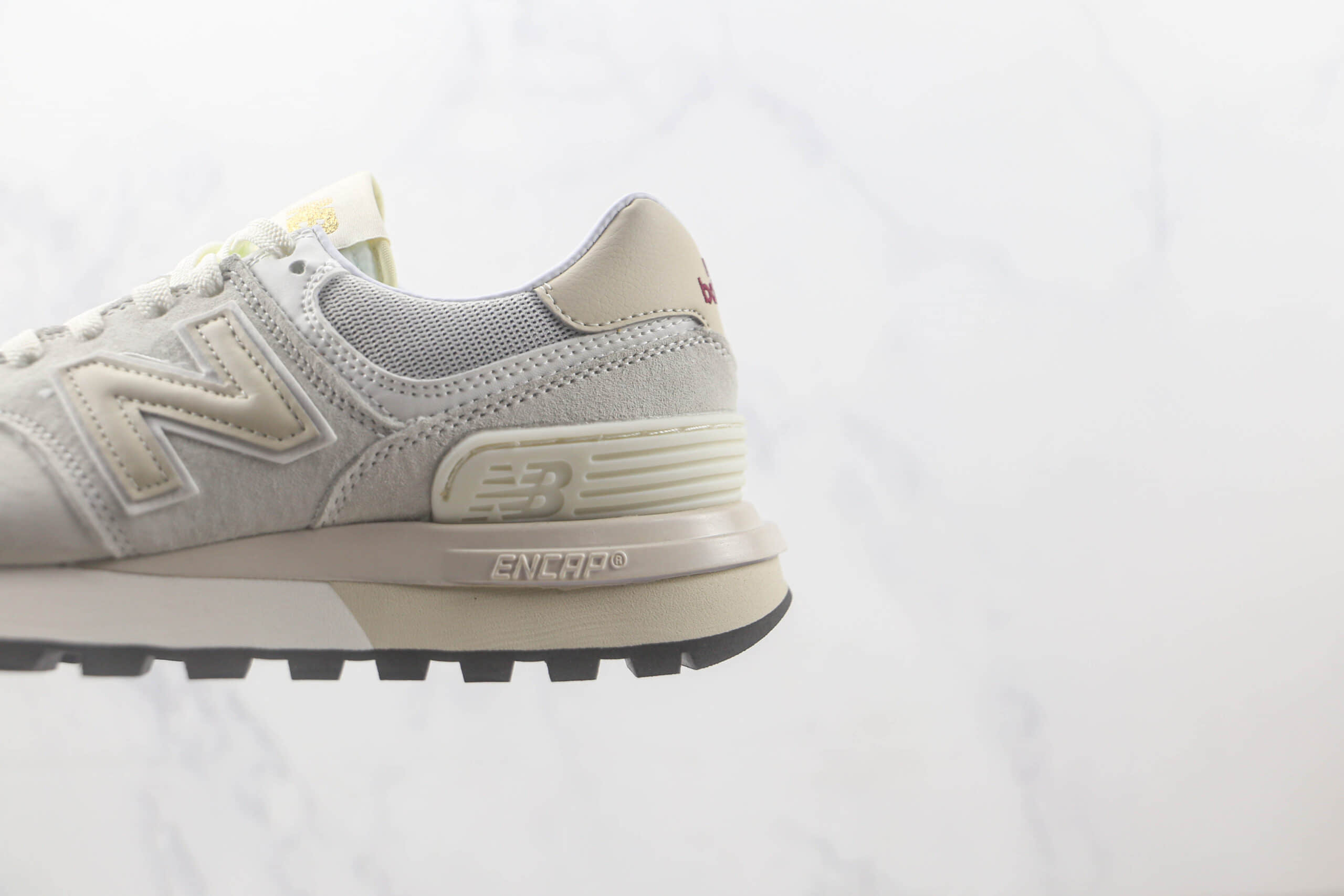 新百伦New Balance U574纯原版本NB574元祖沈灰白色复古老爹鞋 新百伦NB574复古慢跑鞋 货号:U574LGE1