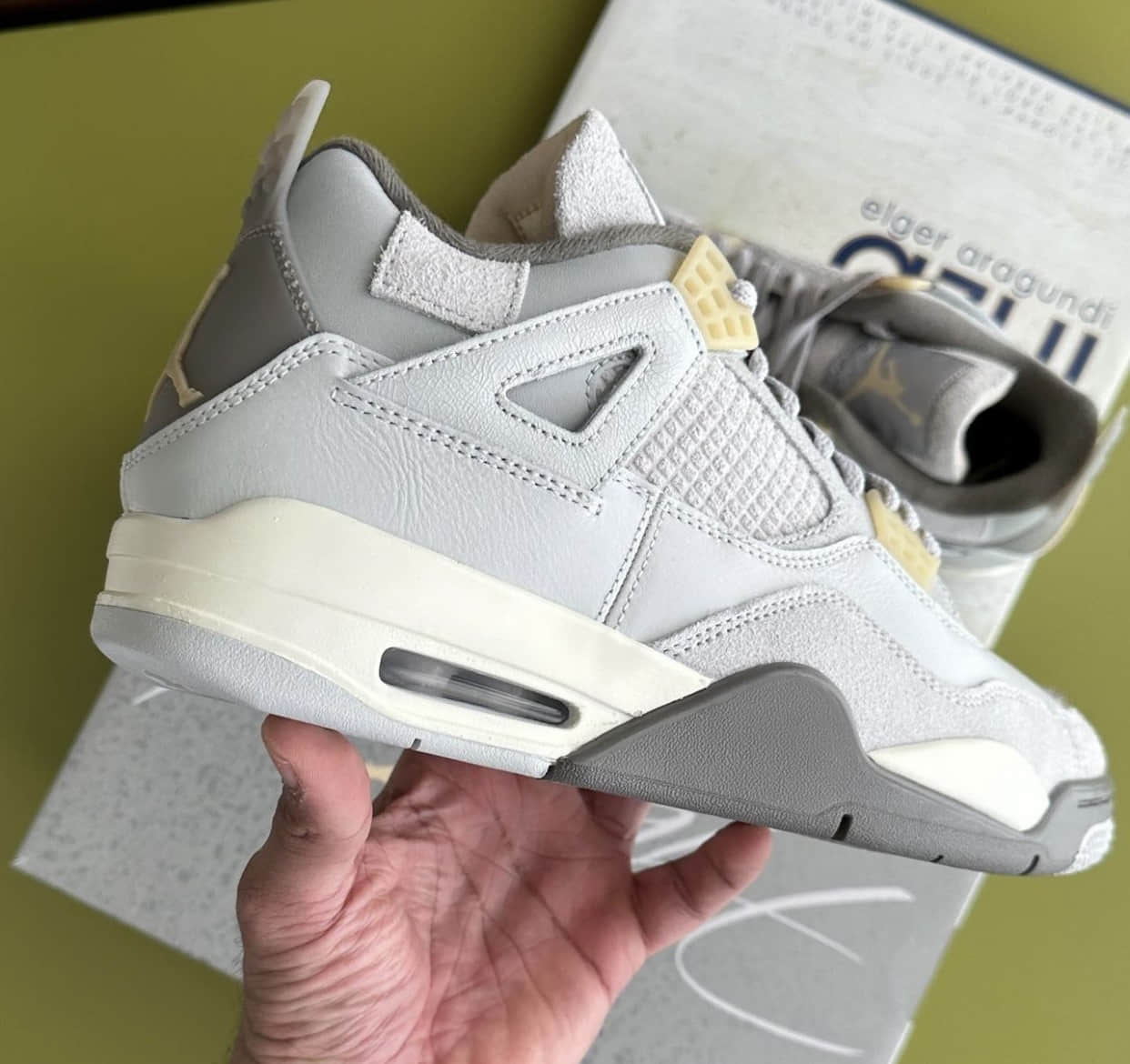 AJ4“光子尘埃”最新实物细节曝光!规格超高! 货号:DV3742-021