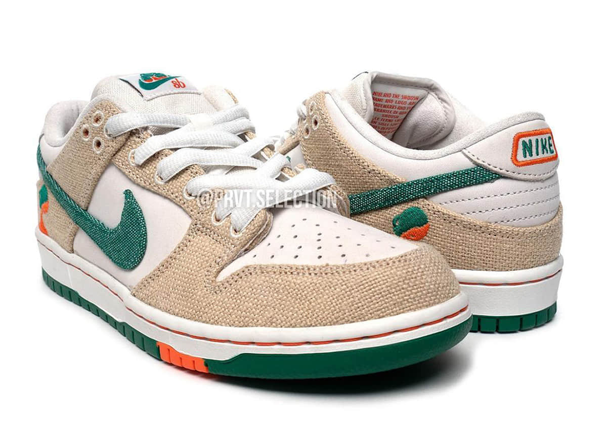 麻布Dunk?全新Jarritos x Nike SB Dunk实物曝光! 货号:FD0860-001