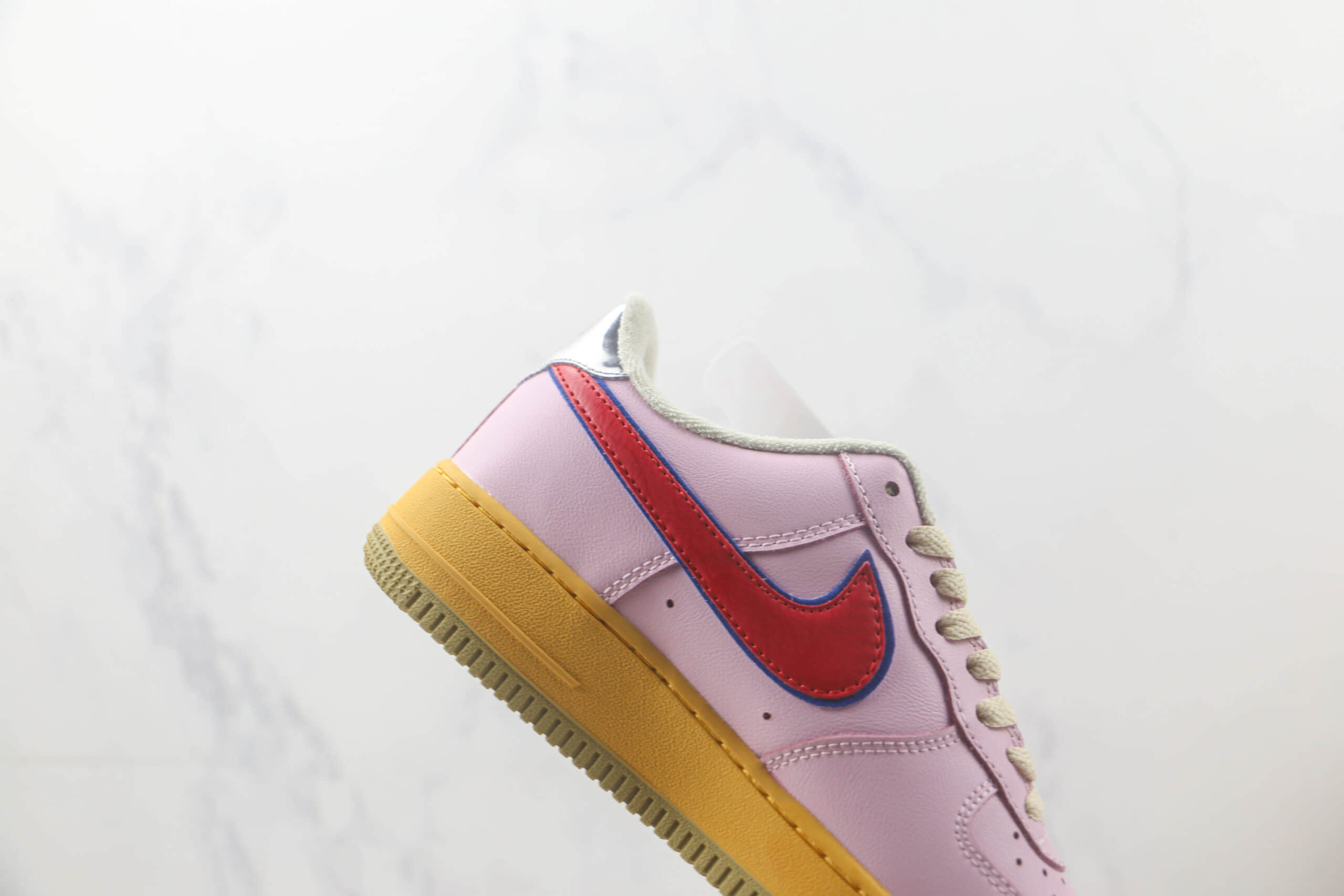 耐克Nike Air Force 1 Low 07纯原版本低帮空军一号鸳鸯勾粉色板鞋 耐克空军一号校园板鞋 货号:DX2667-600