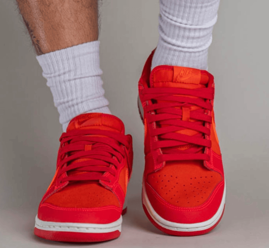 配色超吸睛!全新Nike Dunk Low “ATL”上脚图曝光! 货号:FD0724-657