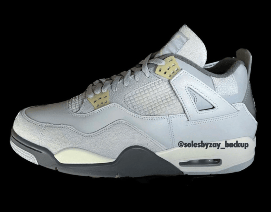 AJ4 SE “Craft”实物曝光!清新复古! 货号:DV3742-021