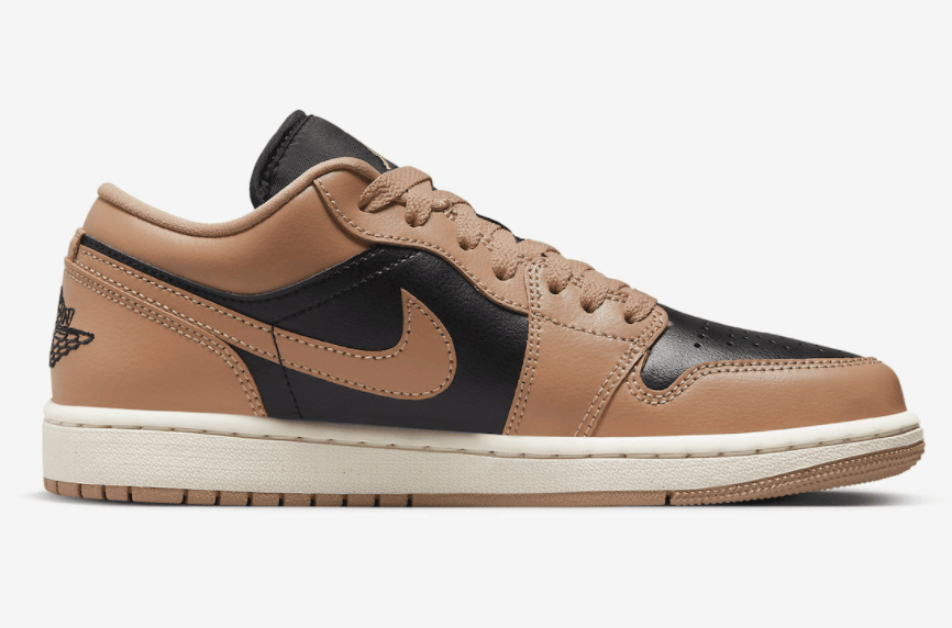 复古氛围浓郁!低帮AJ1新配色首曝光! 货号:DV0774-201