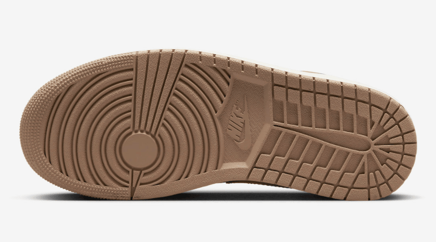 复古氛围浓郁!低帮AJ1新配色首曝光! 货号:DV0774-201