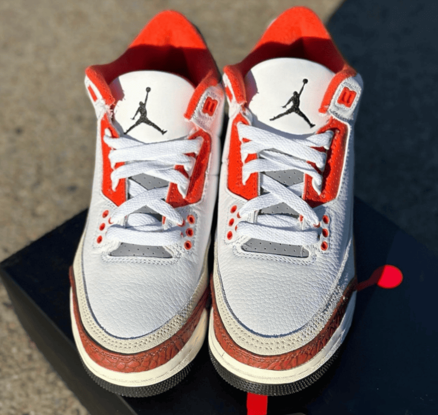AJ3“火星”实物曝光!颜值不低! 货号:DV7028-108