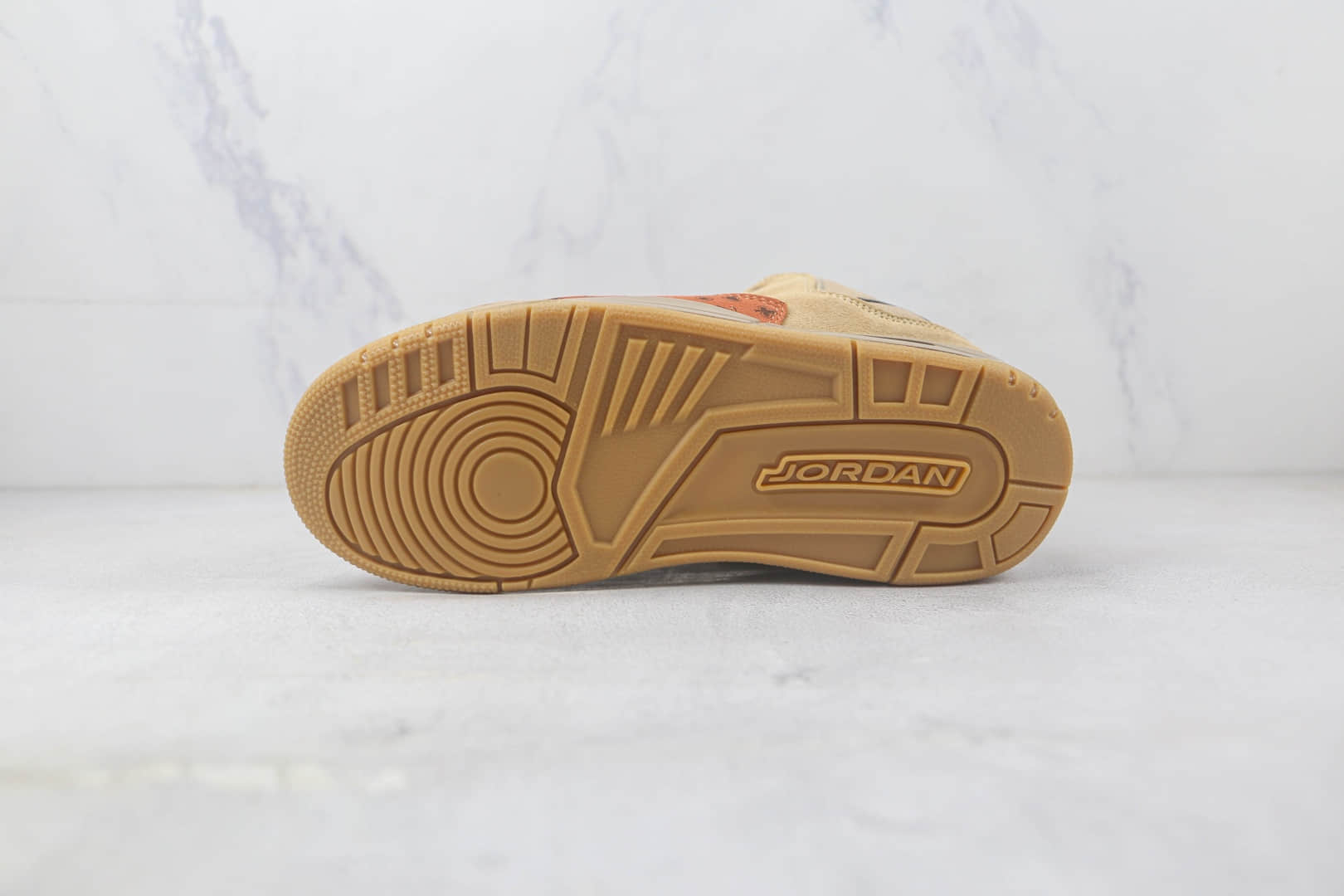 乔丹Air Jordan Courtside 23纯原版本小麦卡其色AJ23篮球鞋 乔丹AJ系列实战篮球鞋 货号:AT0057-200