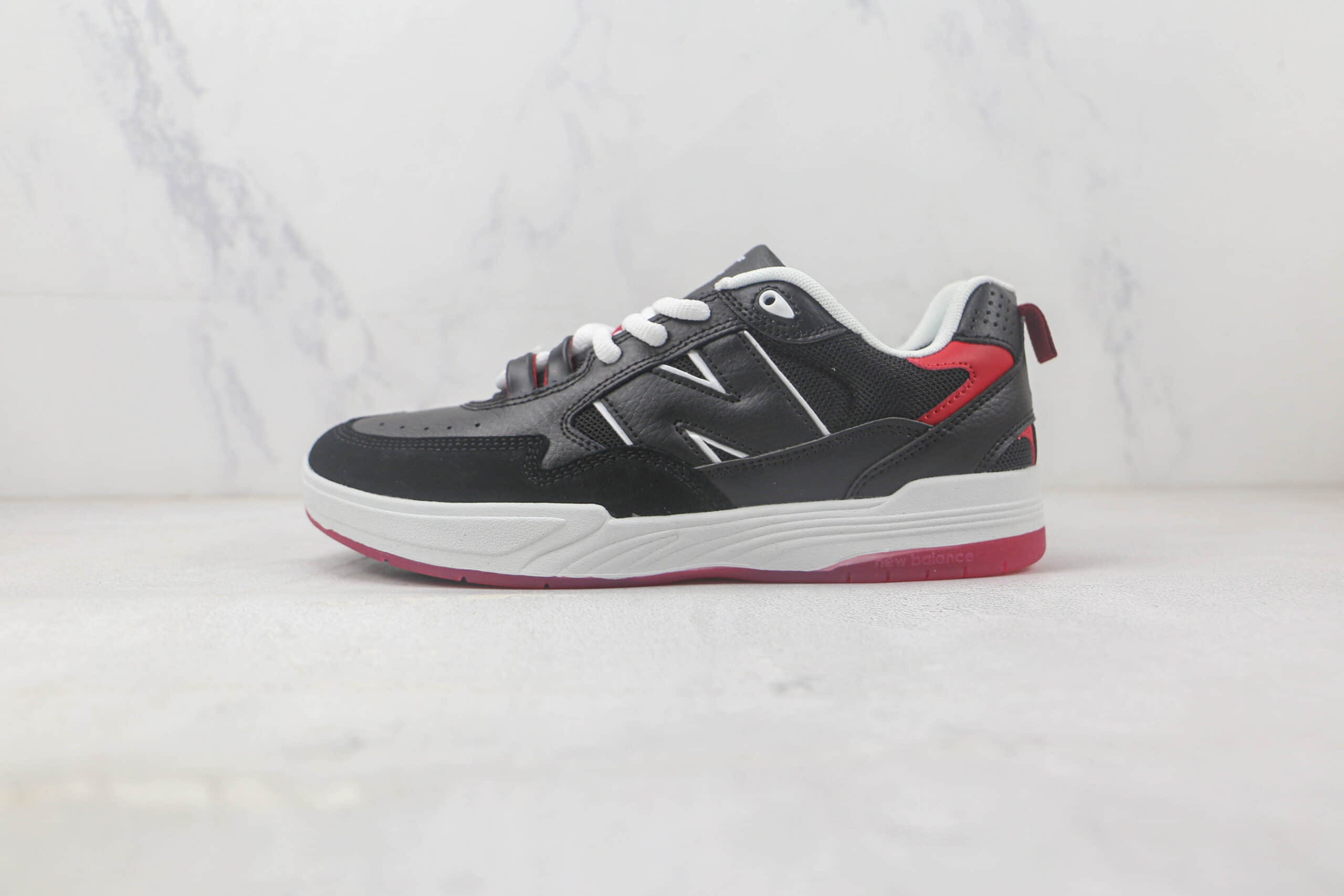 新百伦New Balance 808纯原版本NB808黑红色复古板鞋 新百伦NB全系列 货号：NM808BRD