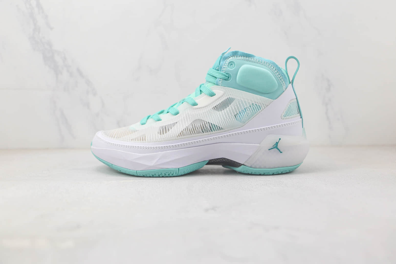 乔丹Air Jordan XXXVII Zion PF纯原版本AJ37代白绿色实战篮球鞋 乔丹37代碳板篮球鞋 货号:DZ0812-202