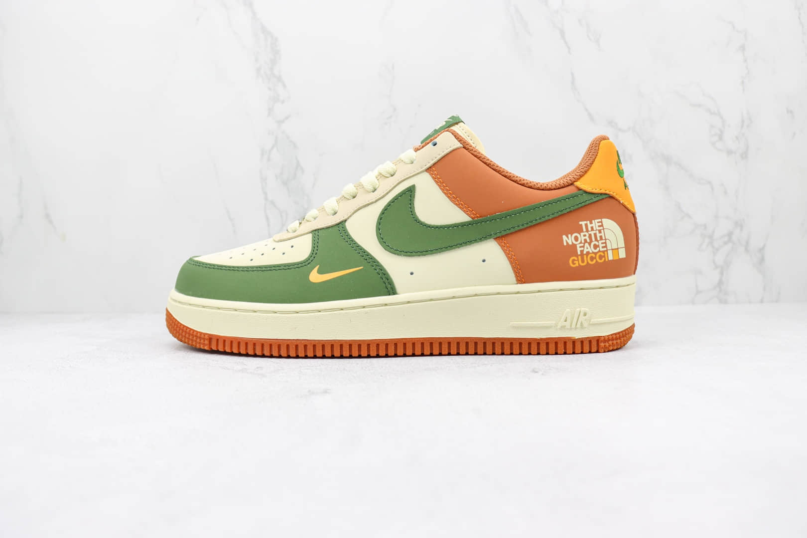 耐克NIke Air Force 1 '07 Low纯原版本低帮空军一号青雾棕配色板鞋 耐克空军一号校园板鞋 货号:BS9055-811