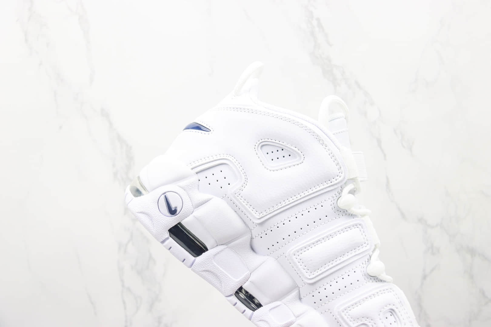 耐克Nike Air More Uptempo纯原版本皮蓬大R白蓝色篮球鞋 耐克皮蓬大R系列篮球鞋 货号:DH8011-100