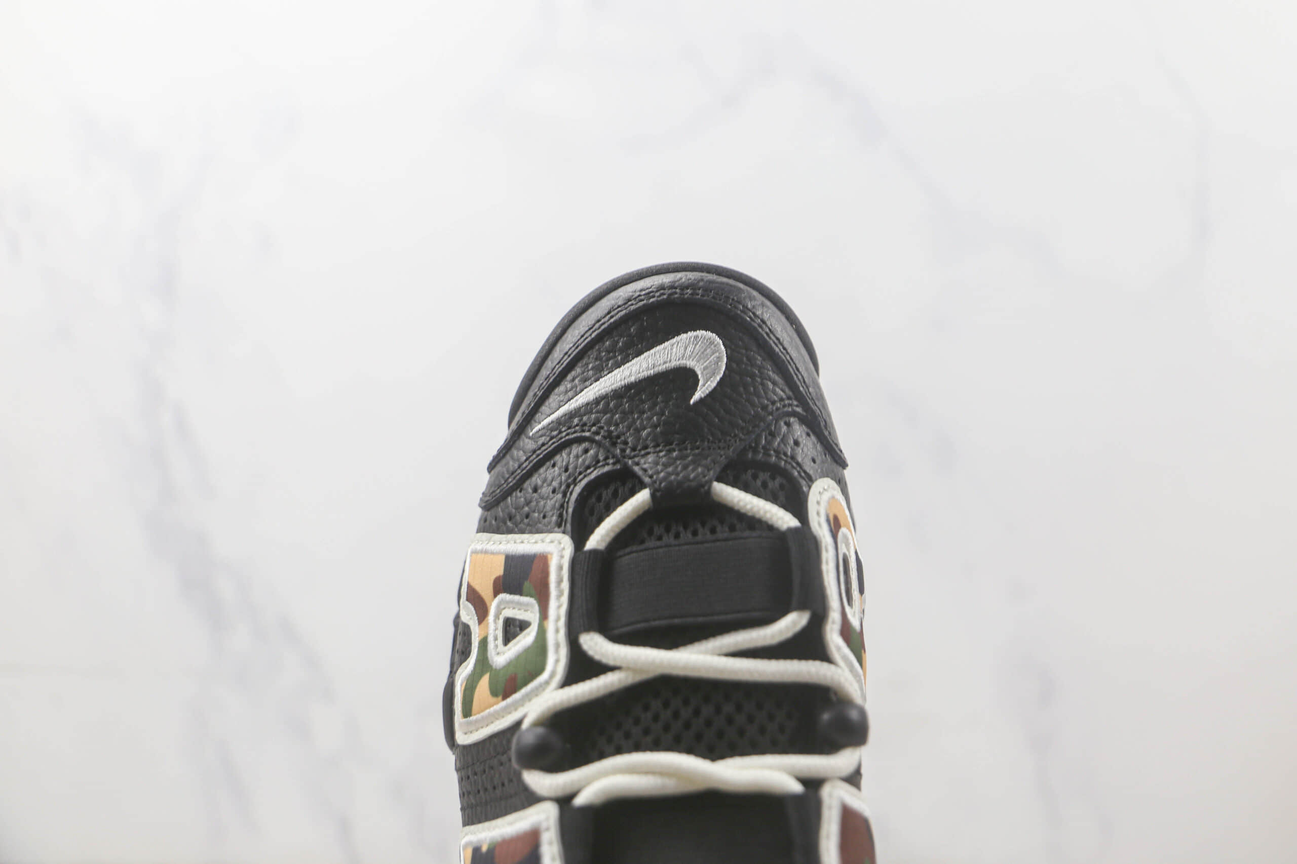 耐克Nike Air More Uptempo皮蓬大R军绿篮球鞋 莆田天花板皮蓬篮球鞋系列 货号:CJ6122-001