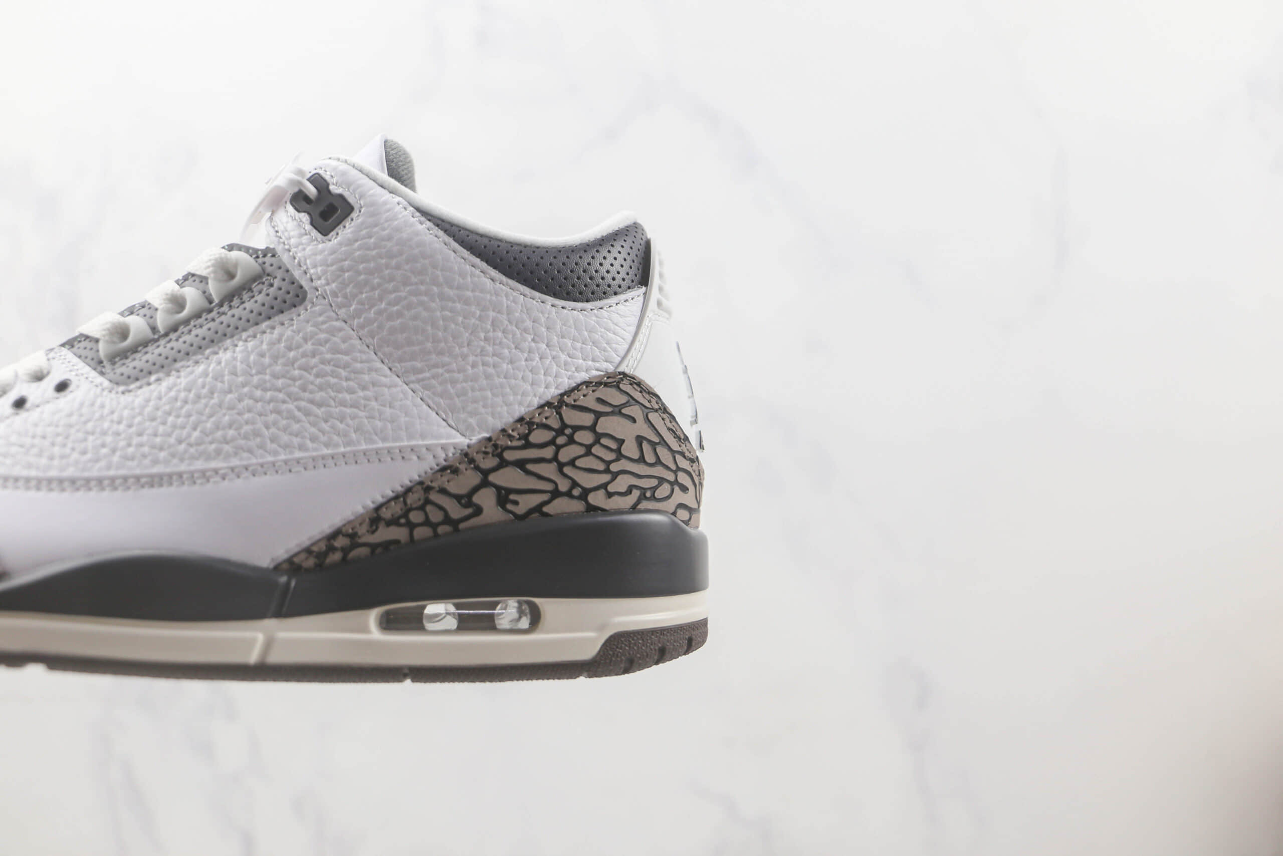 乔丹Air jordan 3 Retro Tinker NrgHJ纯原版本AJ3爆裂纹白黑灰色篮球鞋 莆田天花板AJ系列 货号:CT8532-169