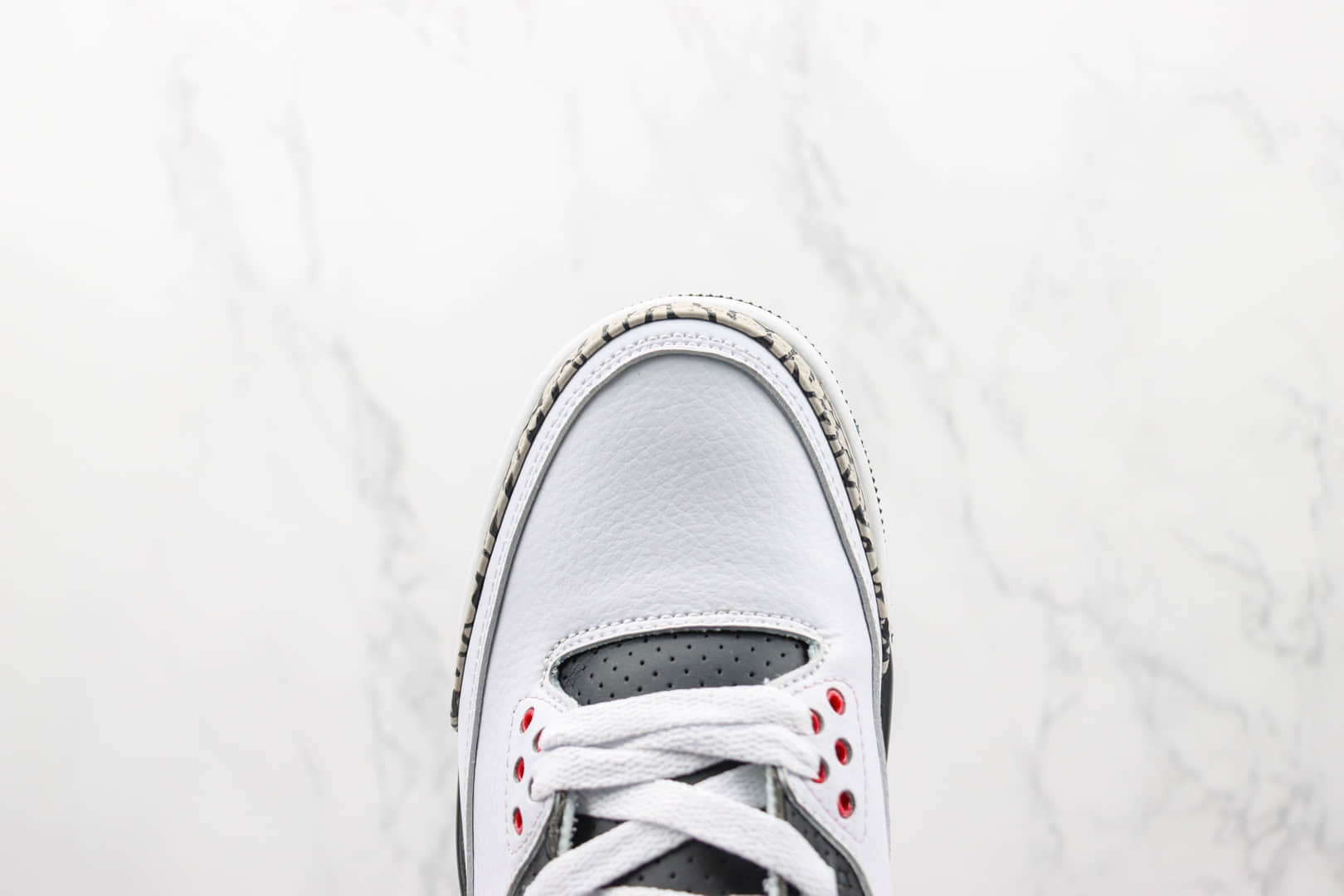 乔丹Air Jordan 3 Retro纯原版本AJ3红外线白配色篮球鞋 莆田天花板AJ系列 货号:136064-123