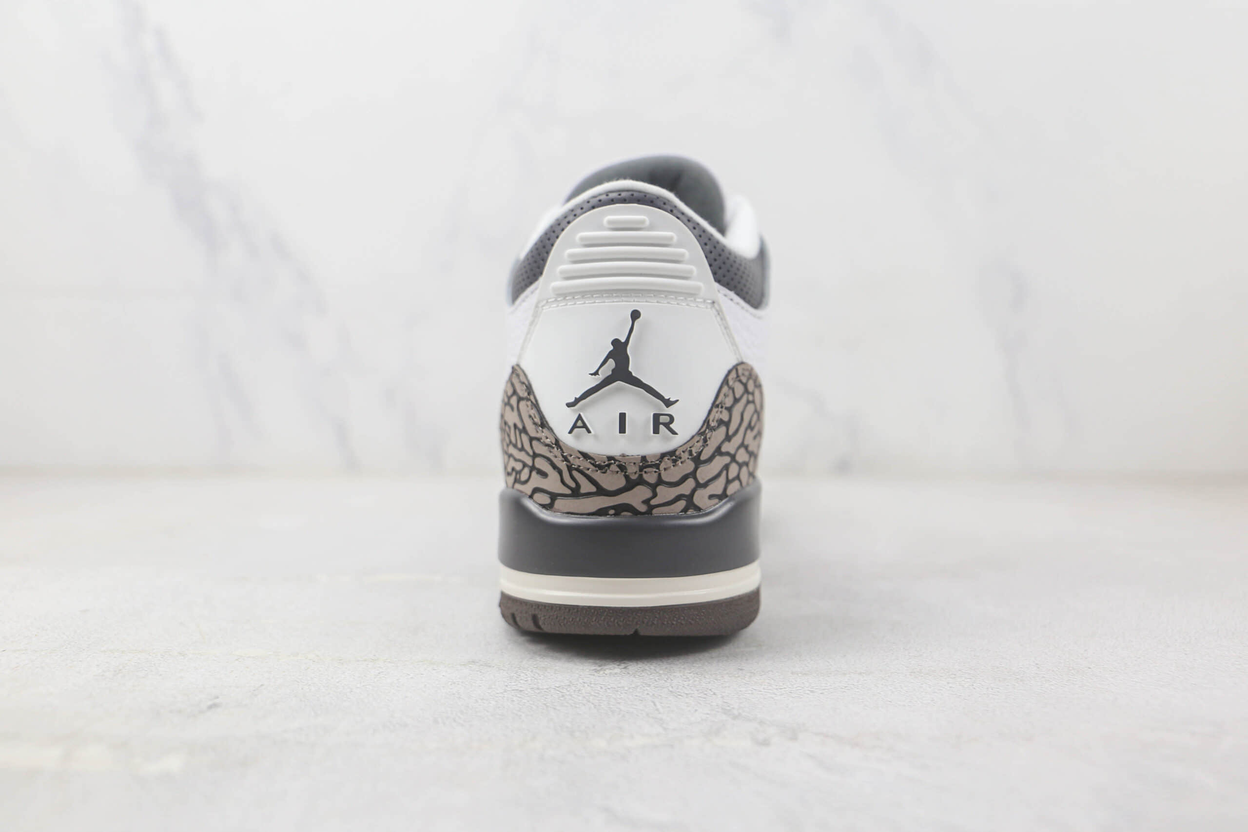 乔丹Air jordan 3 Retro Tinker NrgHJ纯原版本AJ3爆裂纹白黑灰色篮球鞋 莆田天花板AJ系列 货号:CT8532-169
