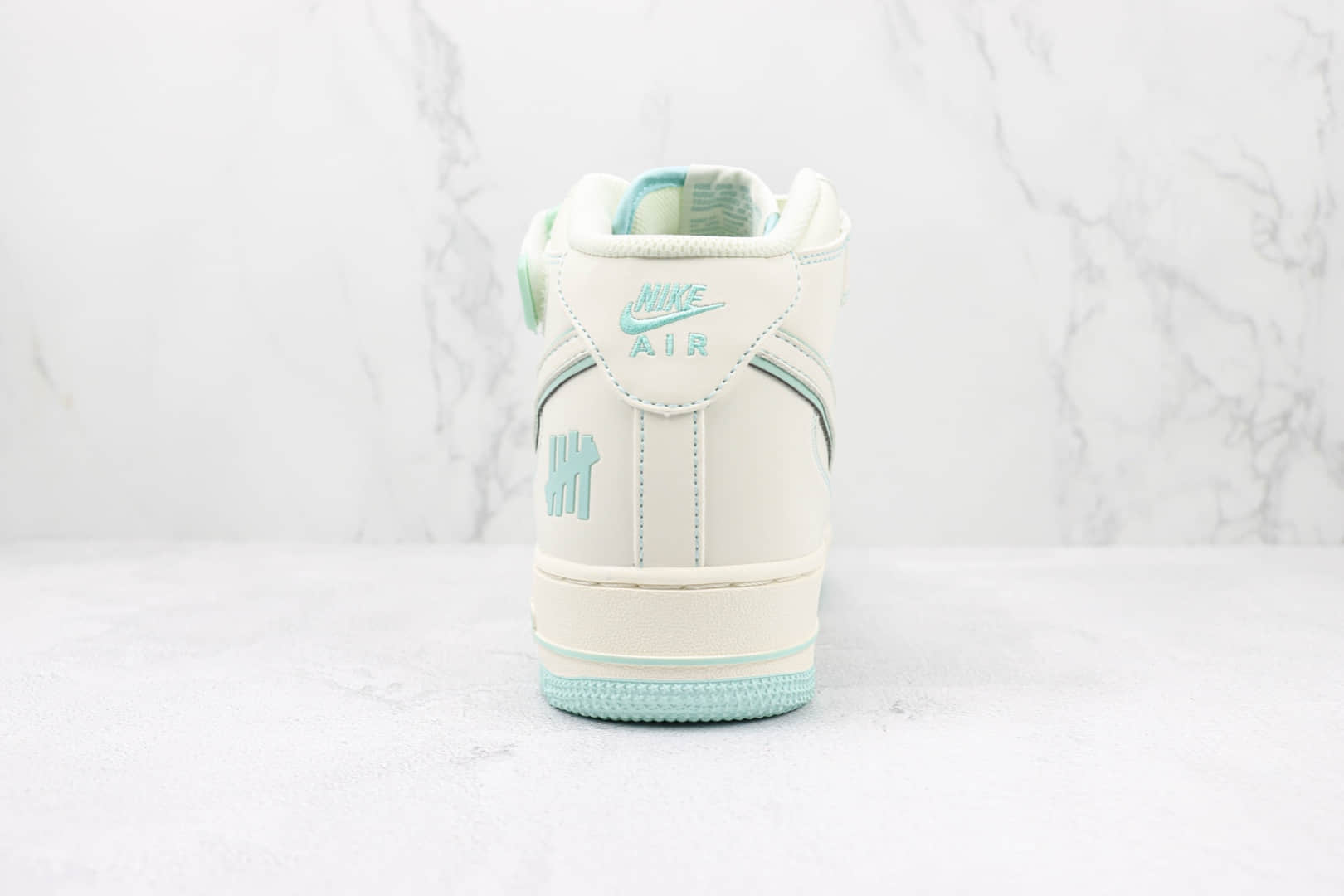 耐克Nike Air Force 1 Mid纯原版本中帮空军一号白蓝色板鞋 耐克空军一号校园板鞋 货号:GB5969-002