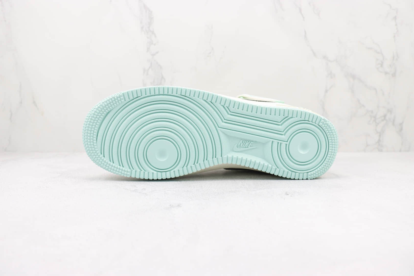 耐克Nike Air Force 1 Mid纯原版本中帮空军一号白蓝色板鞋 耐克空军一号校园板鞋 货号:GB5969-002