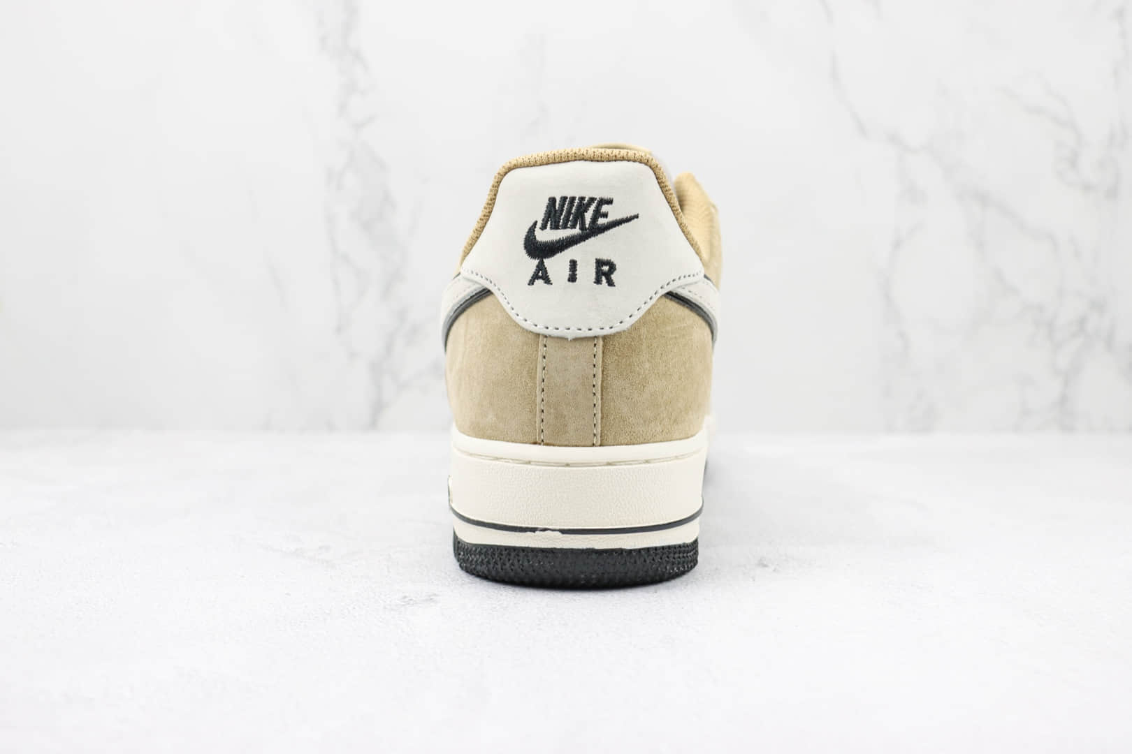 耐克Nike Air Force 1 Low 07纯原版本低帮空军一号棕灰麂皮配色板鞋 耐克空军一号校园板鞋 货号:DK3966-153