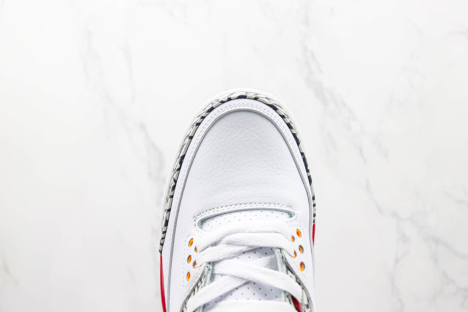 乔丹Air Jordan 3 Retro Cardinal纯原版本AJ3红雀白酒红色篮球鞋 莆田天花板AJ系列 货号:CT8532-126