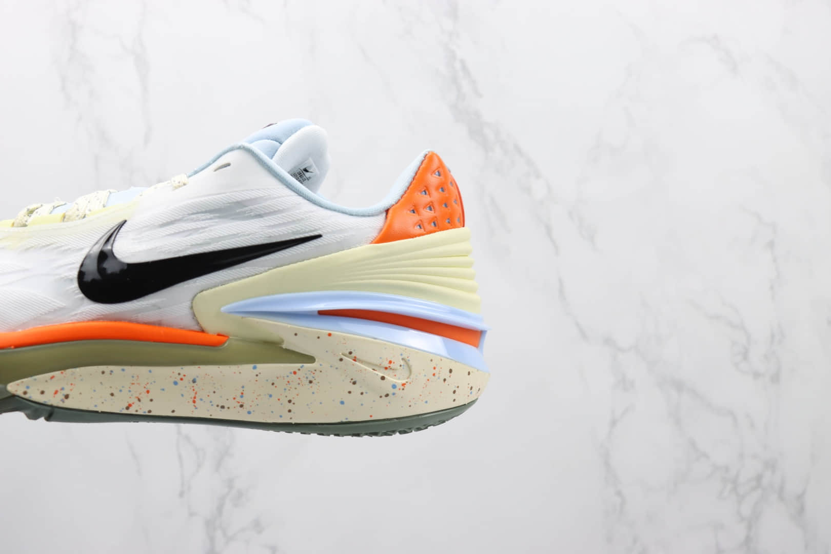 耐克NIKE Air Zoom G.T.Cut 2 EP纯原版本白橙色GT2代篮球鞋 耐克GT系列篮球鞋 货号:DX6041-101
